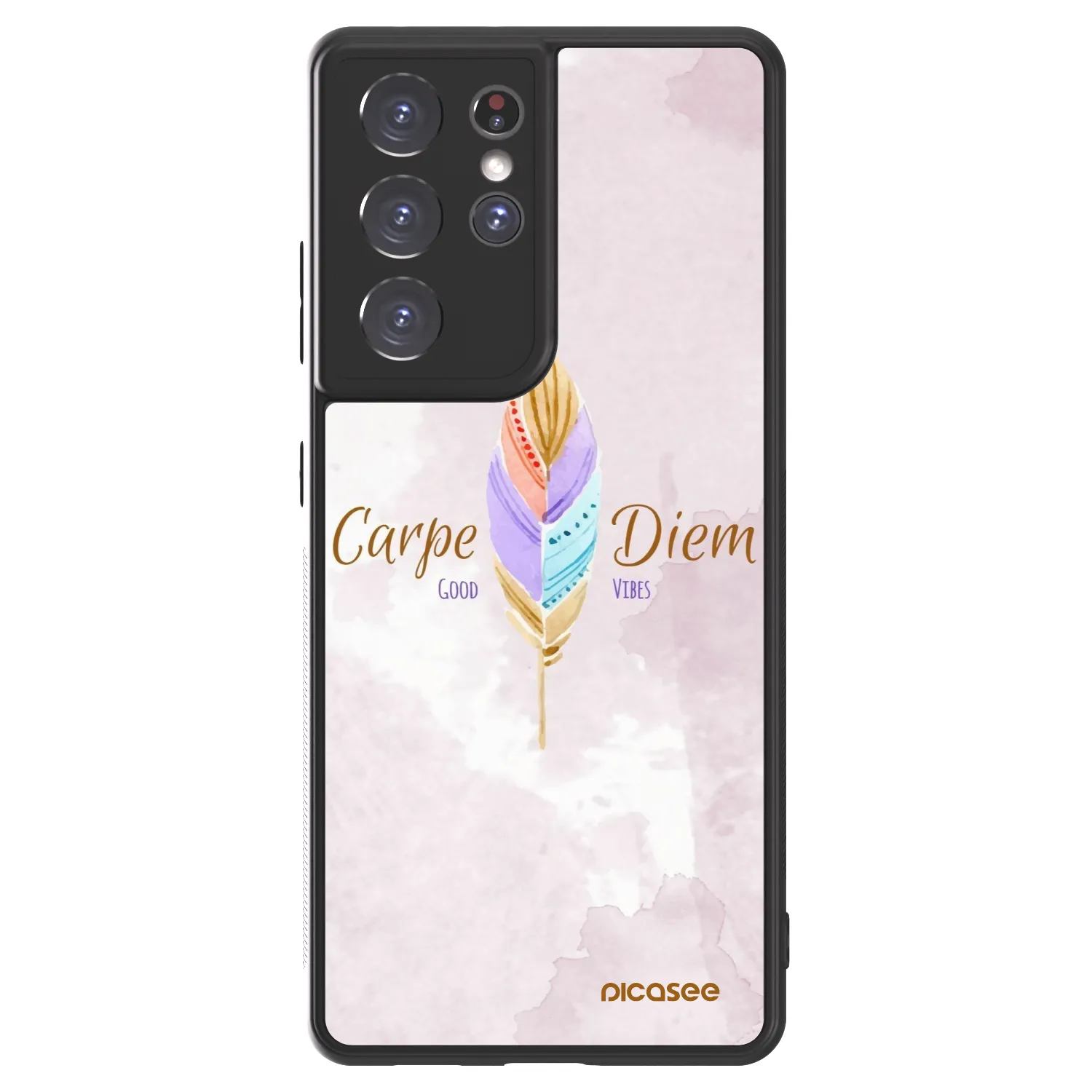 Picasee ULTIMATE CASE pentru Samsung Galaxy S21 Ultra 5G G998B - Carpe Diem