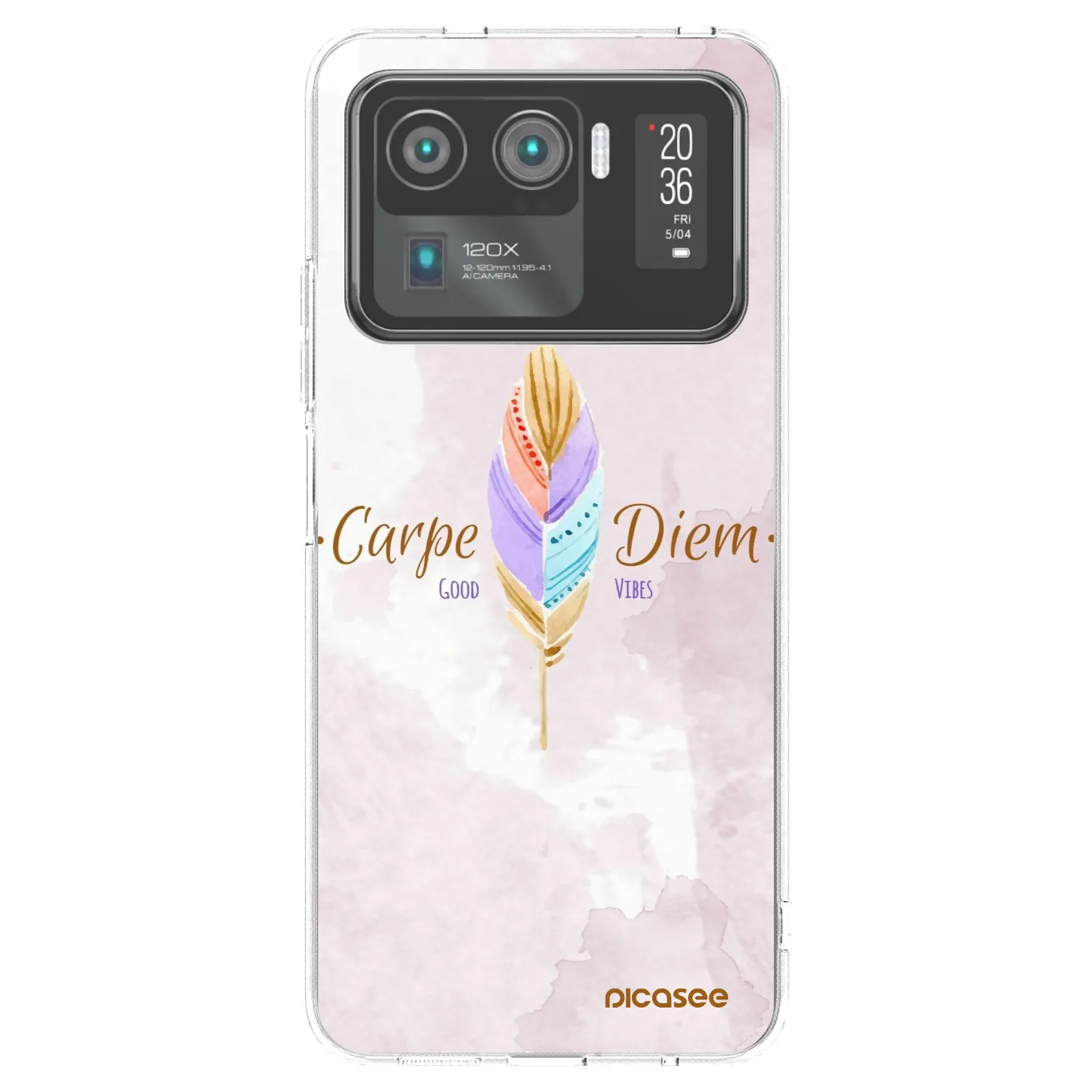 Picasee husă transparentă din silicon pentru Xiaomi Mi 11 Ultra - Carpe Diem