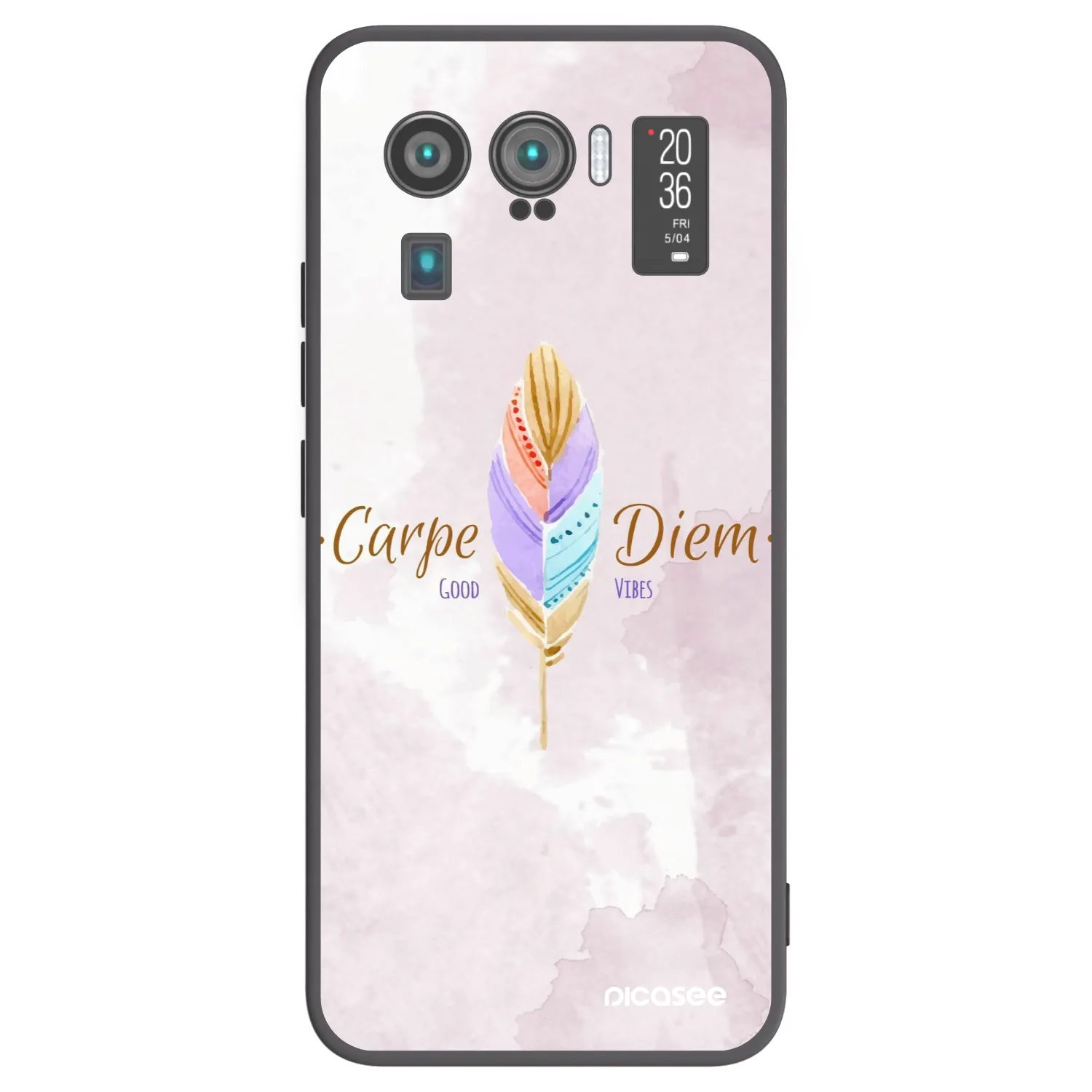 Picasee husă neagră din silicon pentru Xiaomi Mi 11 Ultra - Carpe Diem