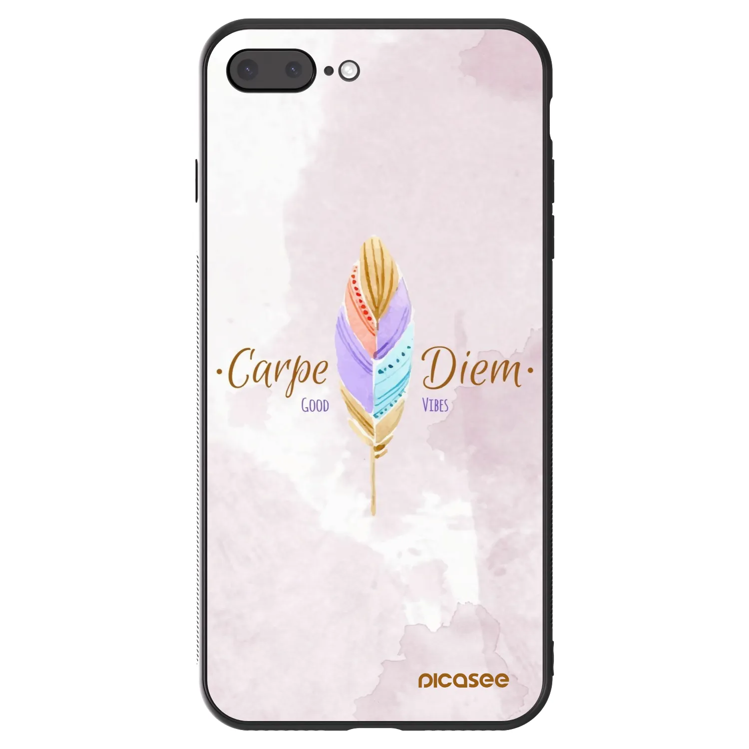 Picasee ULTIMATE CASE pentru Apple iPhone 8 Plus - Carpe Diem