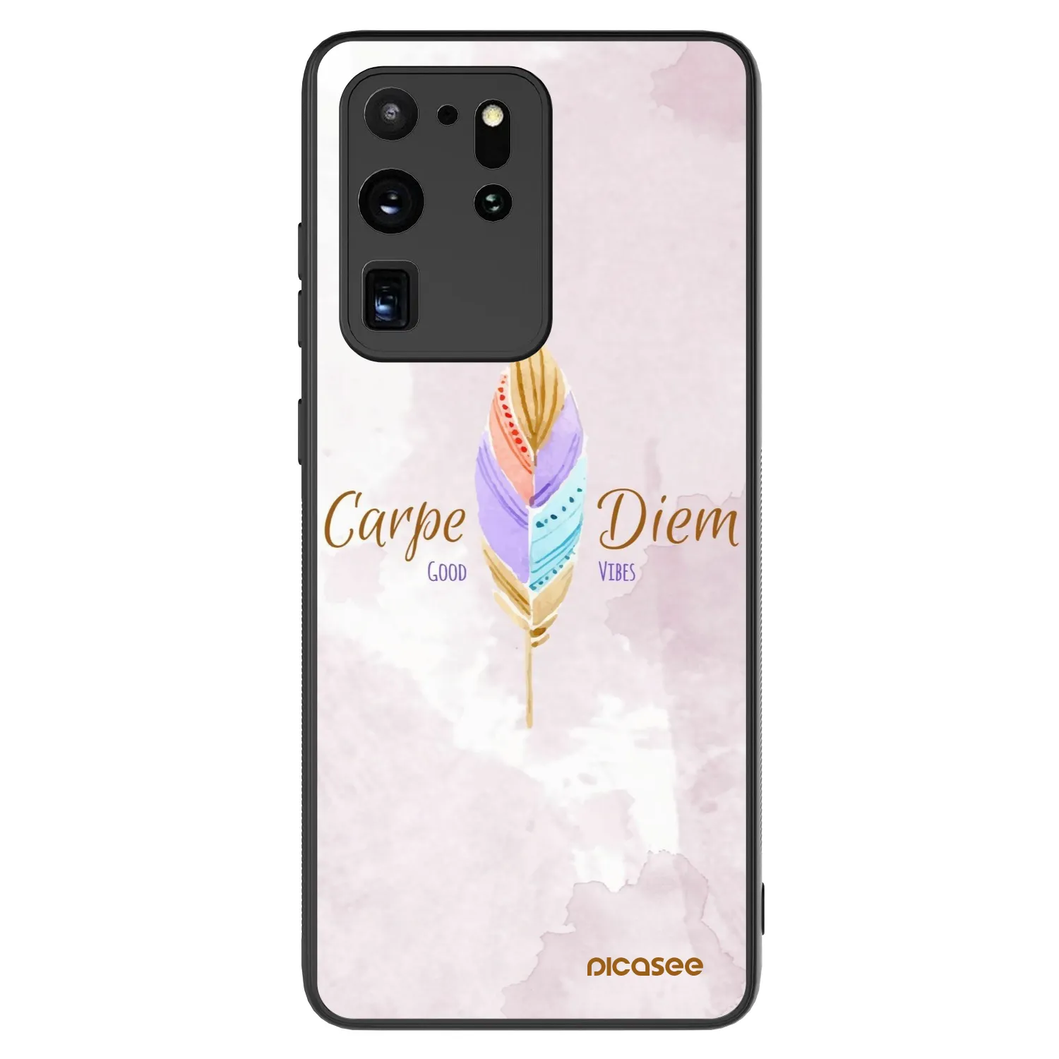Picasee ULTIMATE CASE pentru Samsung Galaxy S20 Ultra 5G G988F - Carpe Diem