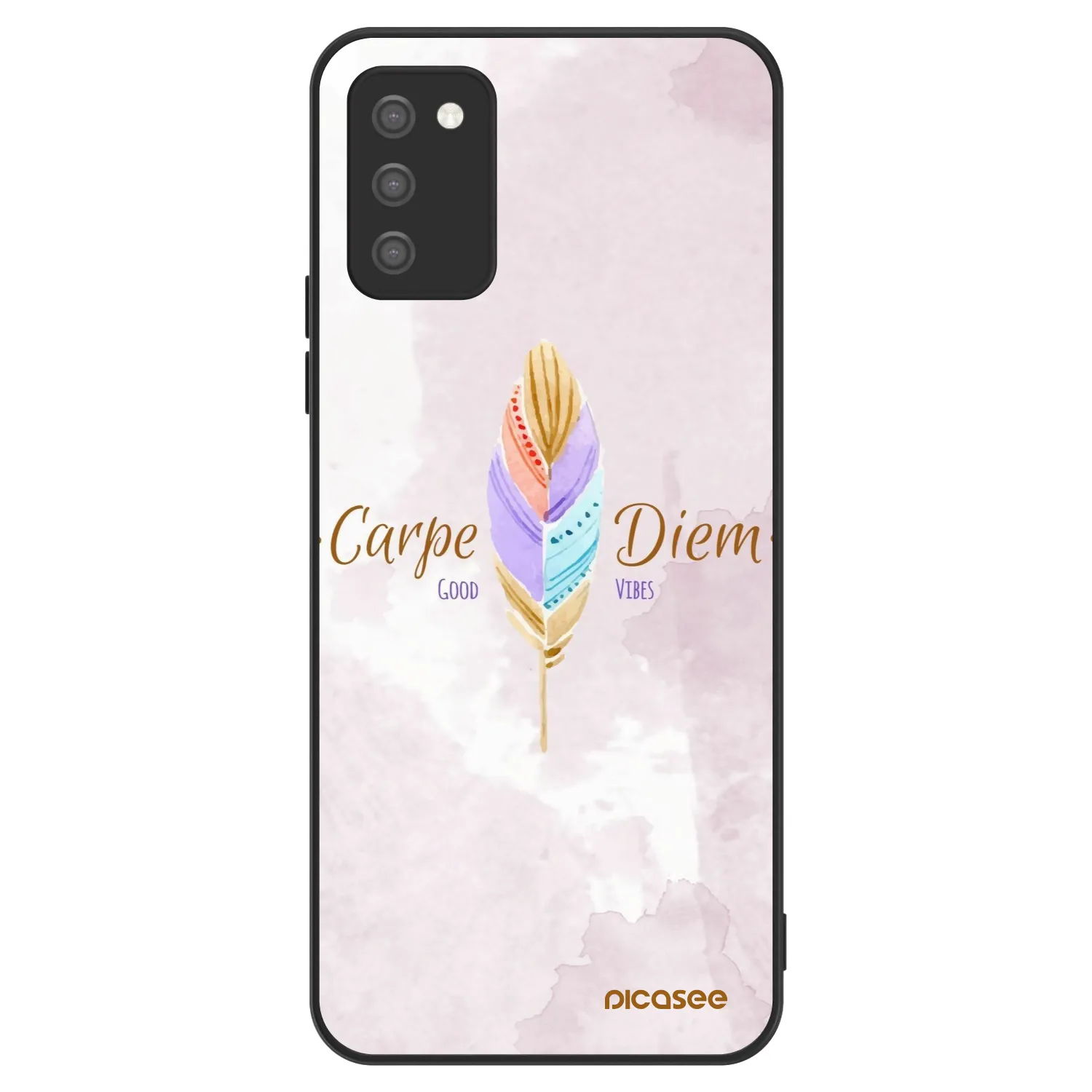 Picasee ULTIMATE CASE pentru Samsung Galaxy A02s A025G - Carpe Diem