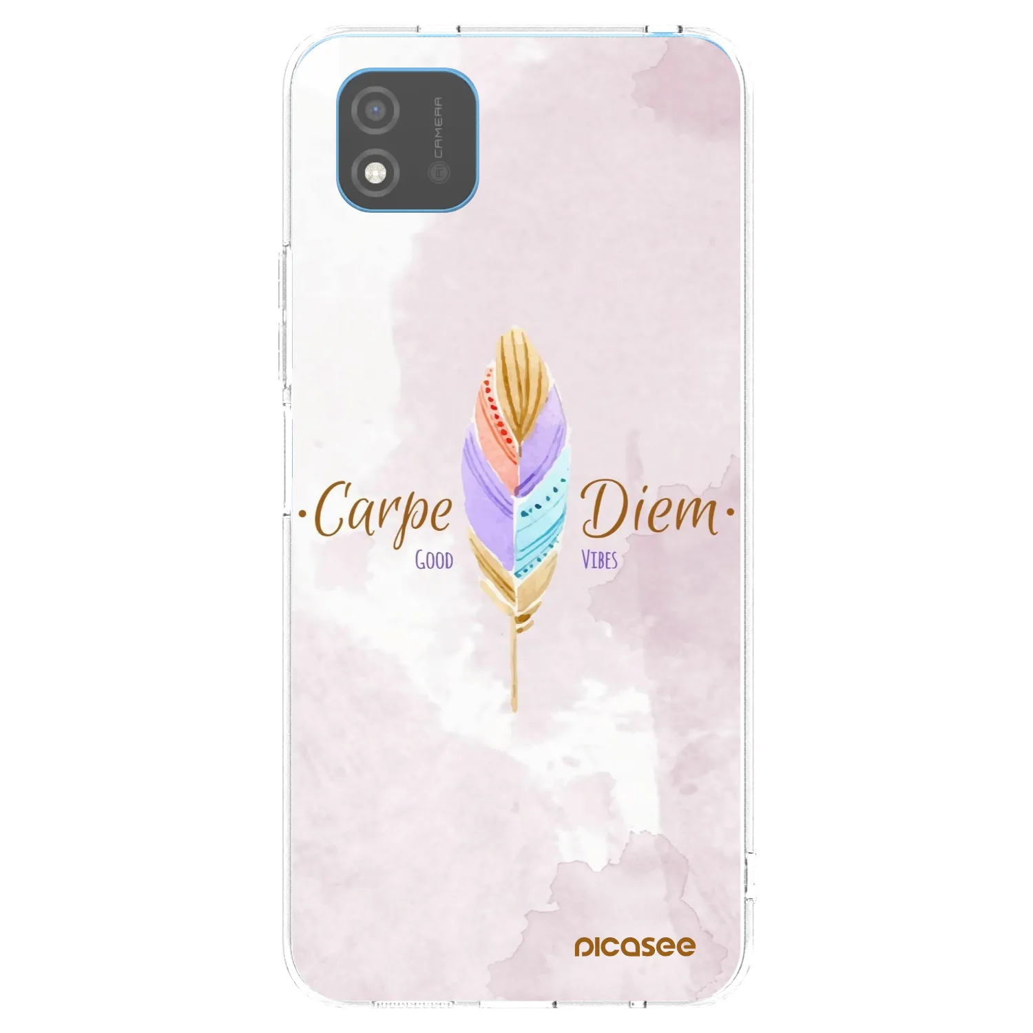 Picasee husă transparentă din silicon pentru Realme C11 (2021) - Carpe Diem