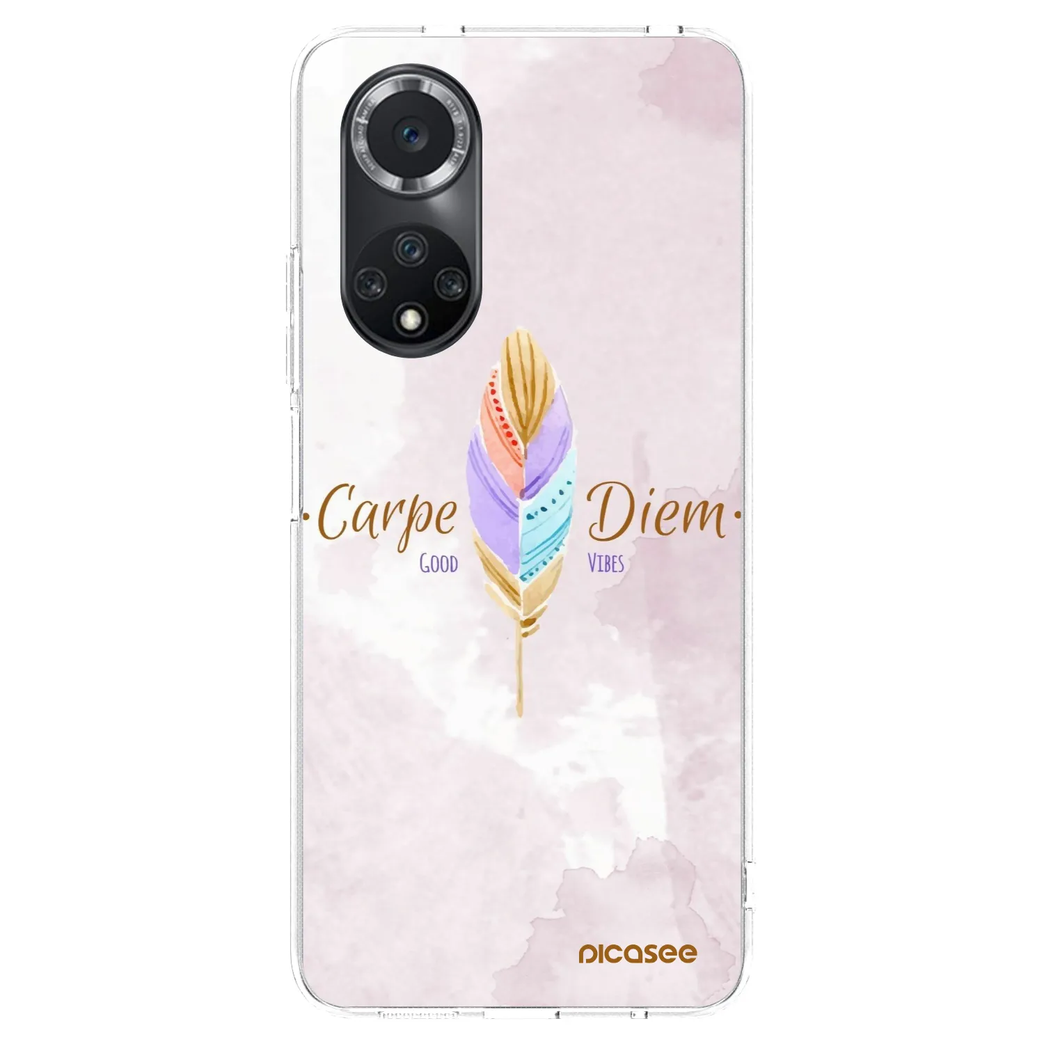 Picasee husă transparentă din silicon pentru Huawei Nova 9 SE - Carpe Diem