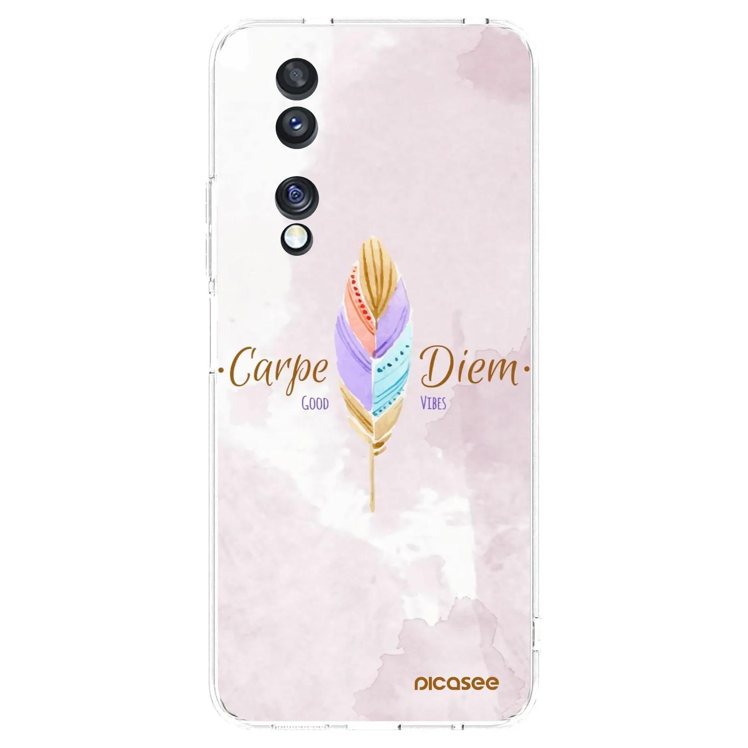 Picasee husă transparentă din silicon pentru Honor 70 - Carpe Diem