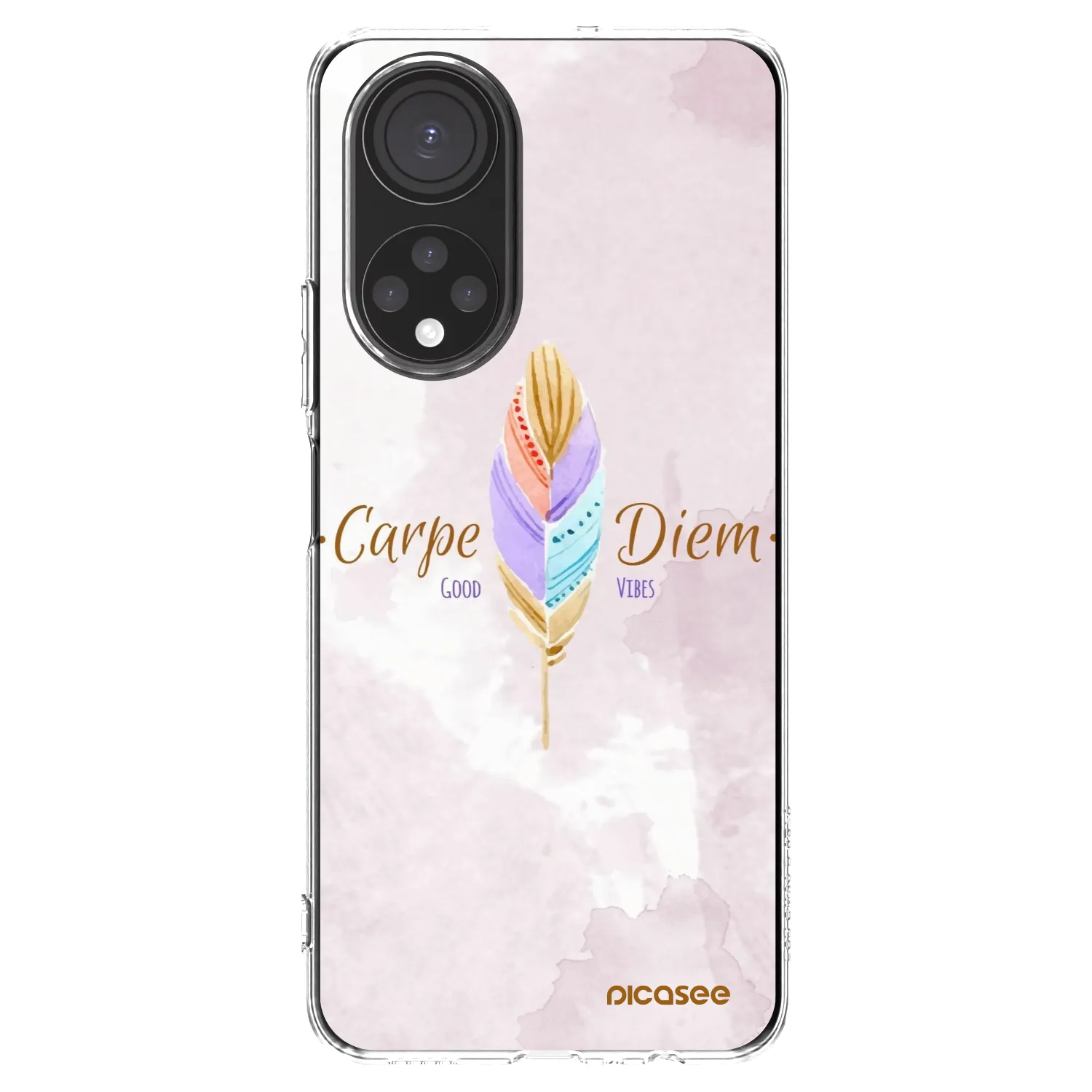 Picasee husă transparentă din silicon pentru Honor X7 - Carpe Diem