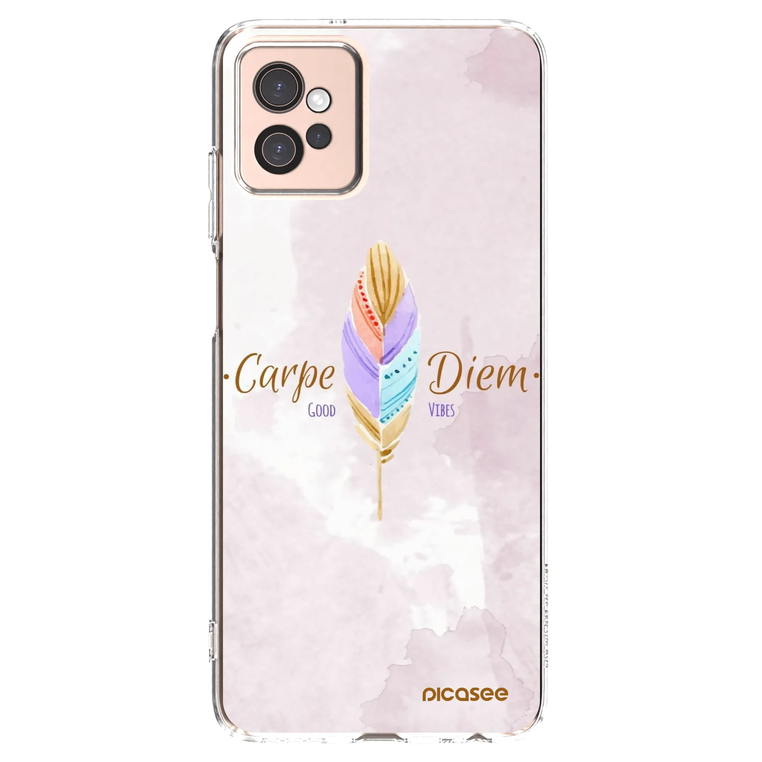 Picasee husă transparentă din silicon pentru Motorola Moto G32 - Carpe Diem