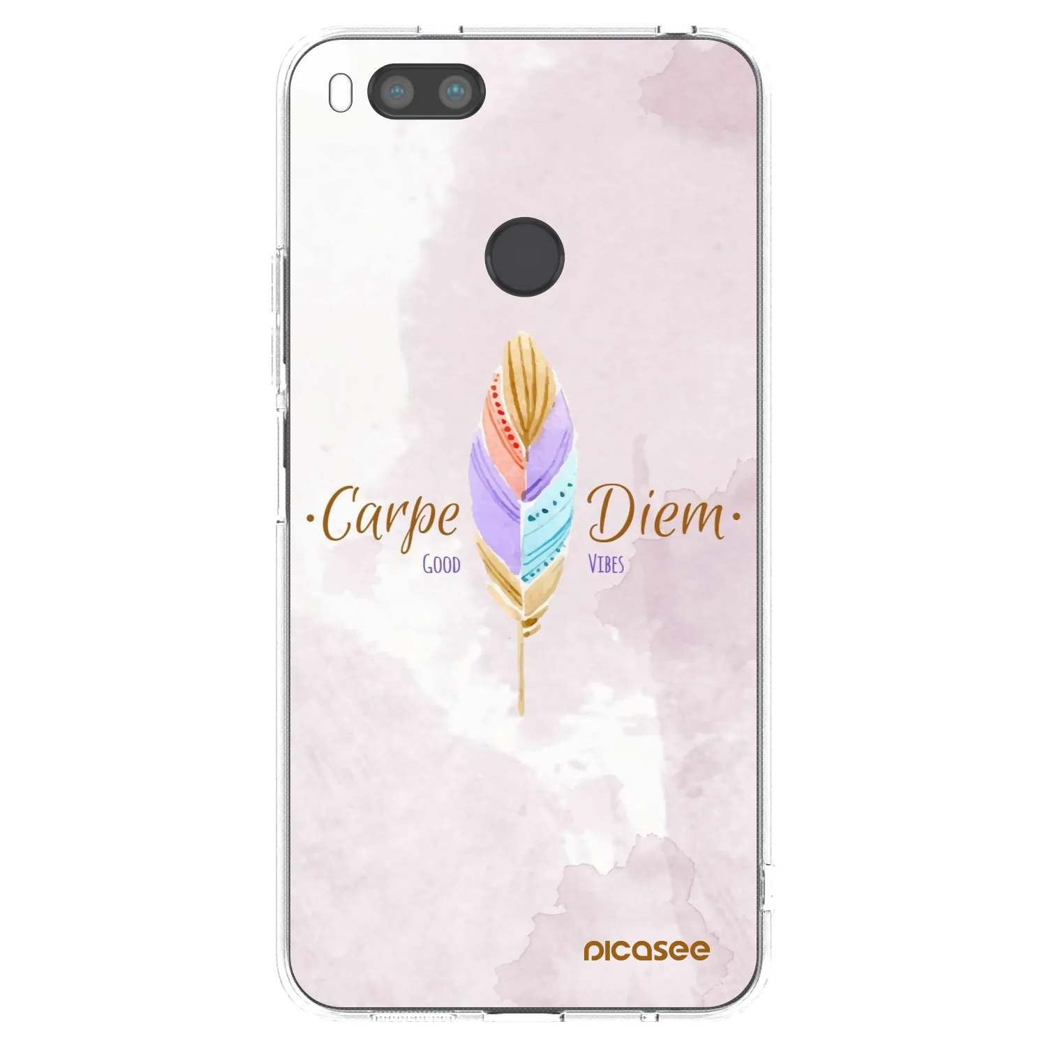 Picasee husă transparentă din silicon pentru Xiaomi Redmi A1 - Carpe Diem