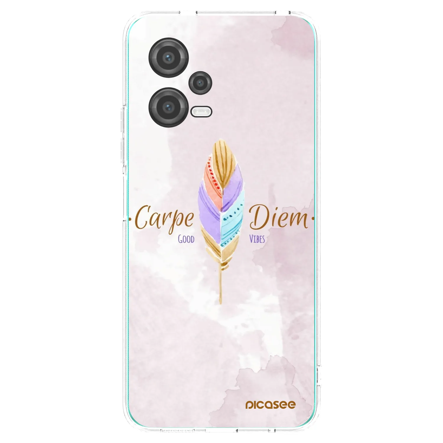 Picasee husă transparentă din silicon pentru Xiaomi Poco X5 - Carpe Diem