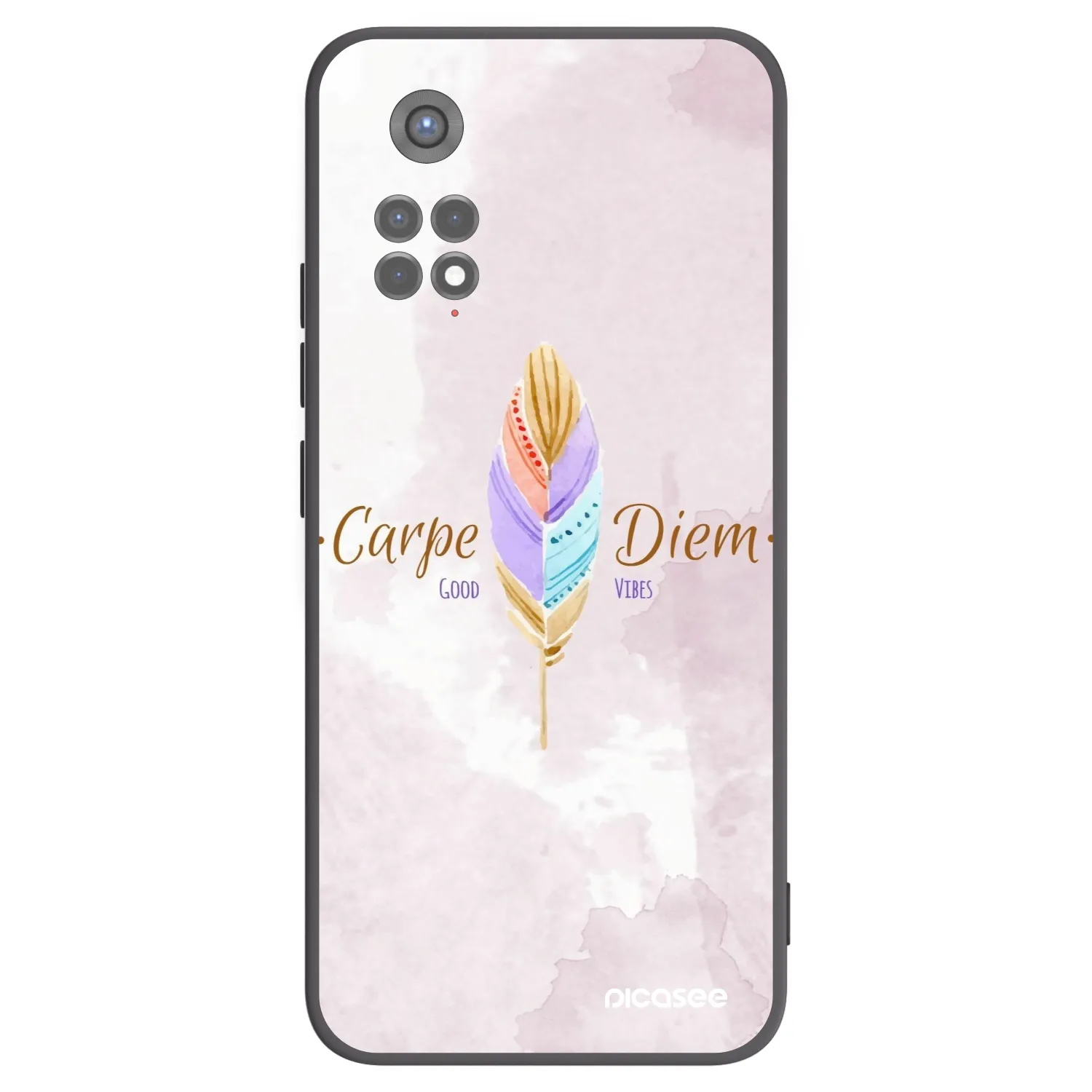 Picasee husă neagră din silicon pentru Xiaomi Redmi Note 11S 5G - Carpe Diem
