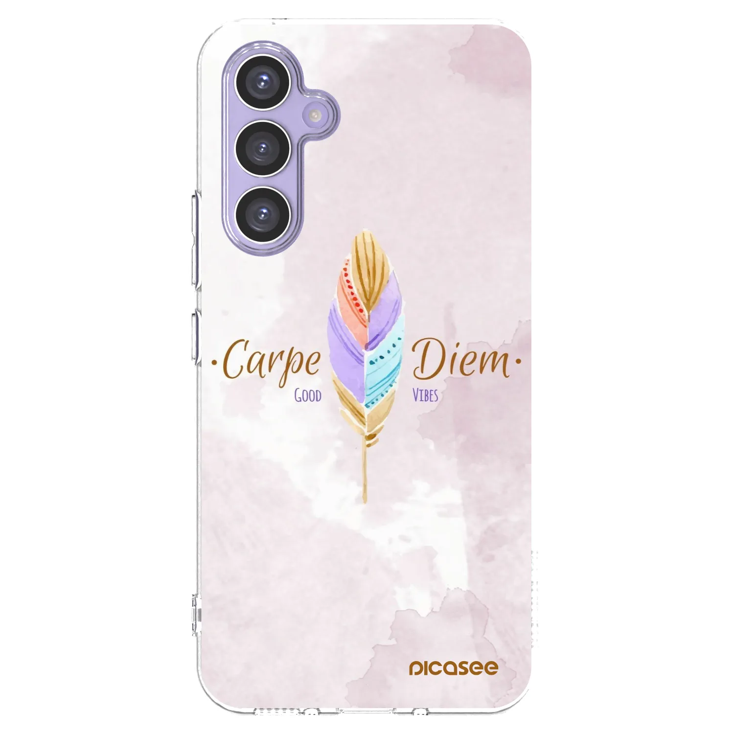 Picasee husă transparentă din silicon pentru Samsung Galaxy A54 5G A546B - Carpe Diem