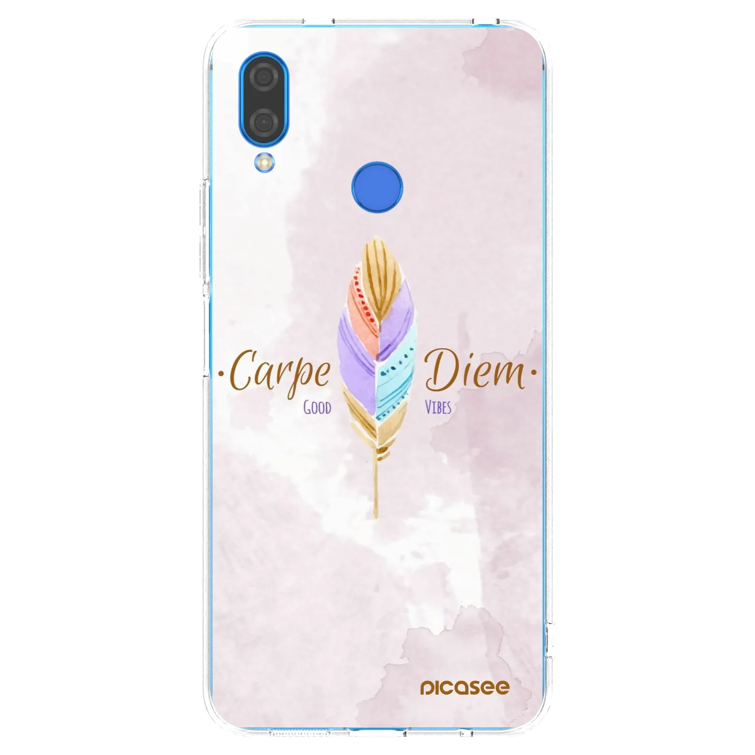 Picasee husă transparentă din silicon pentru Huawei Nova 3i - Carpe Diem