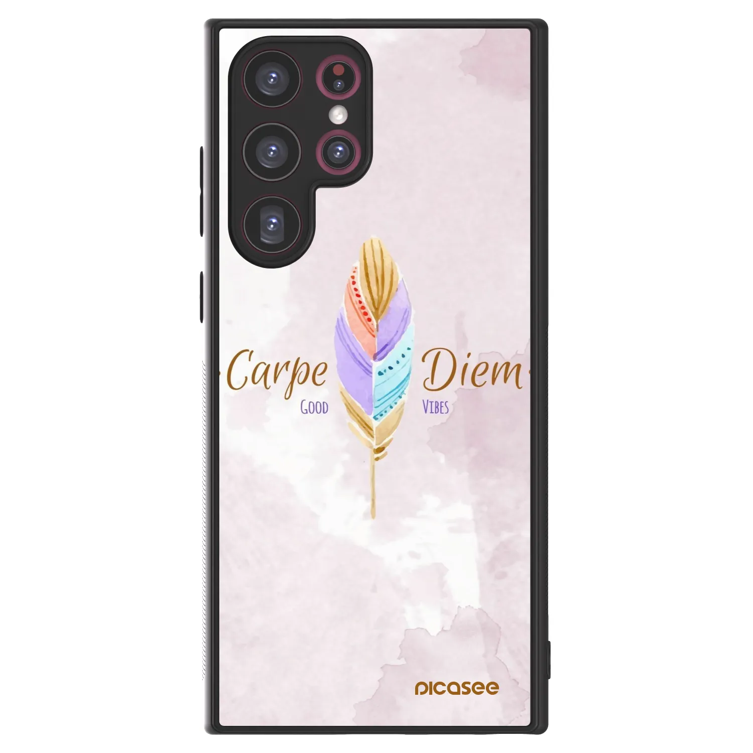 Picasee ULTIMATE CASE PowerShare pentru Samsung Galaxy S22 Ultra 5G - Carpe Diem