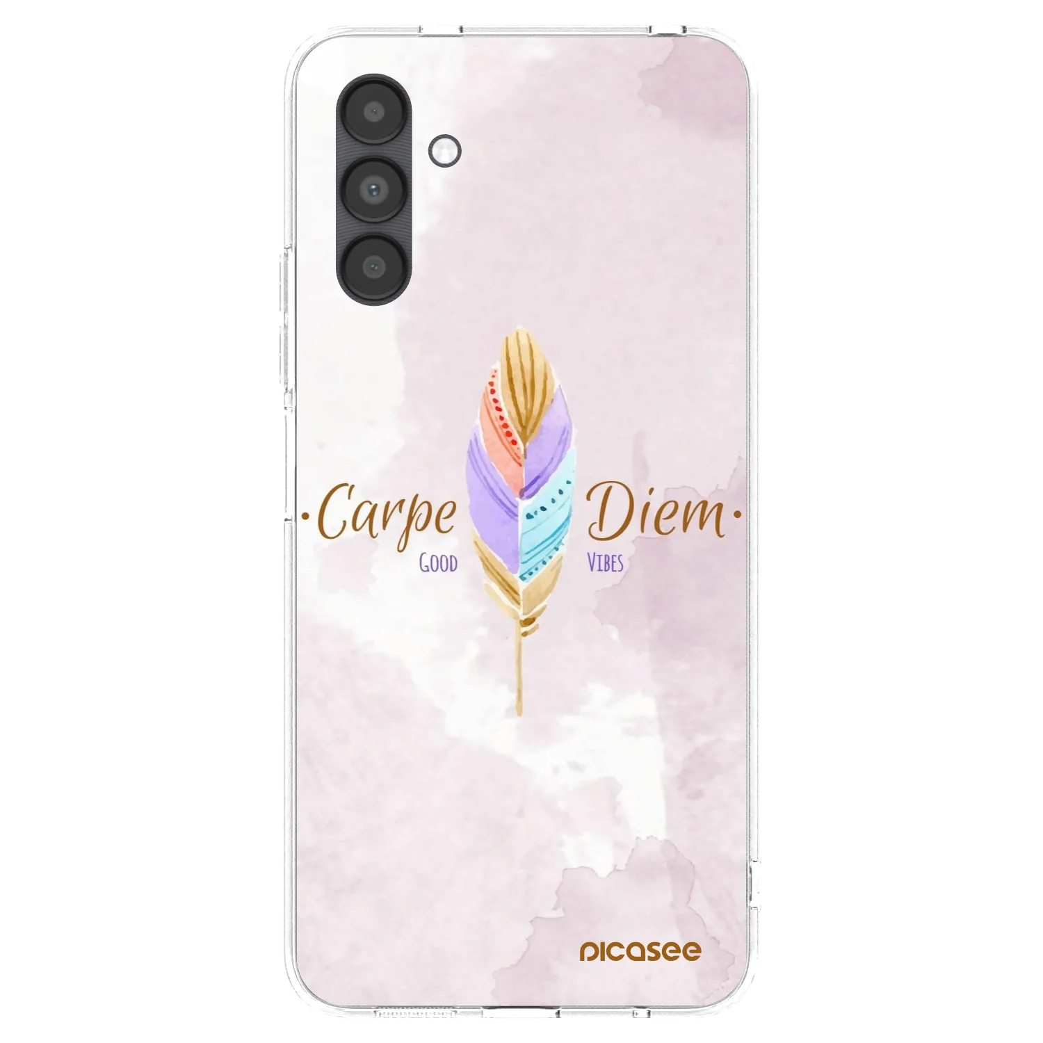 Picasee husă transparentă din silicon pentru Samsung Galaxy A04s A047F - Carpe Diem