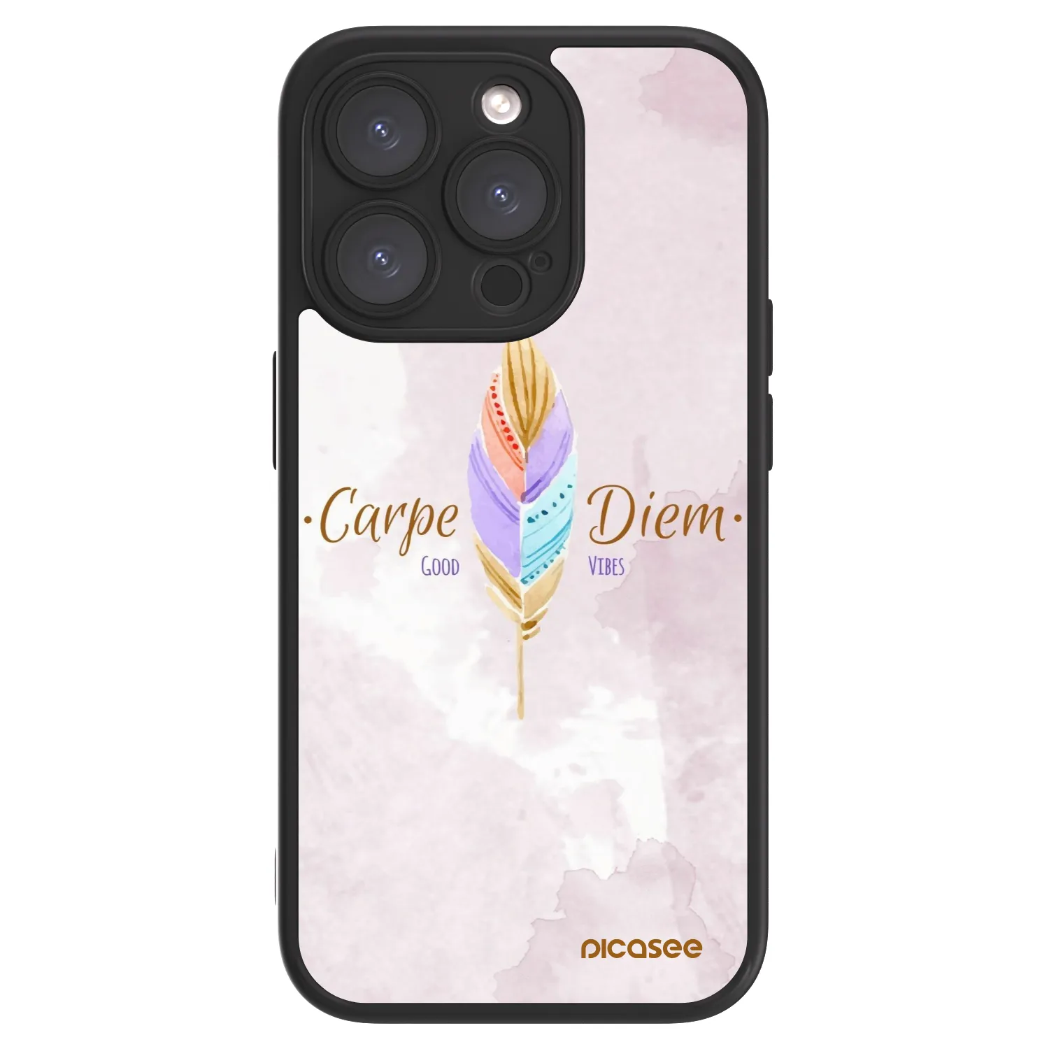 Picasee ULTIMATE CASE MagSafe pentru Apple iPhone 15 Pro - Carpe Diem