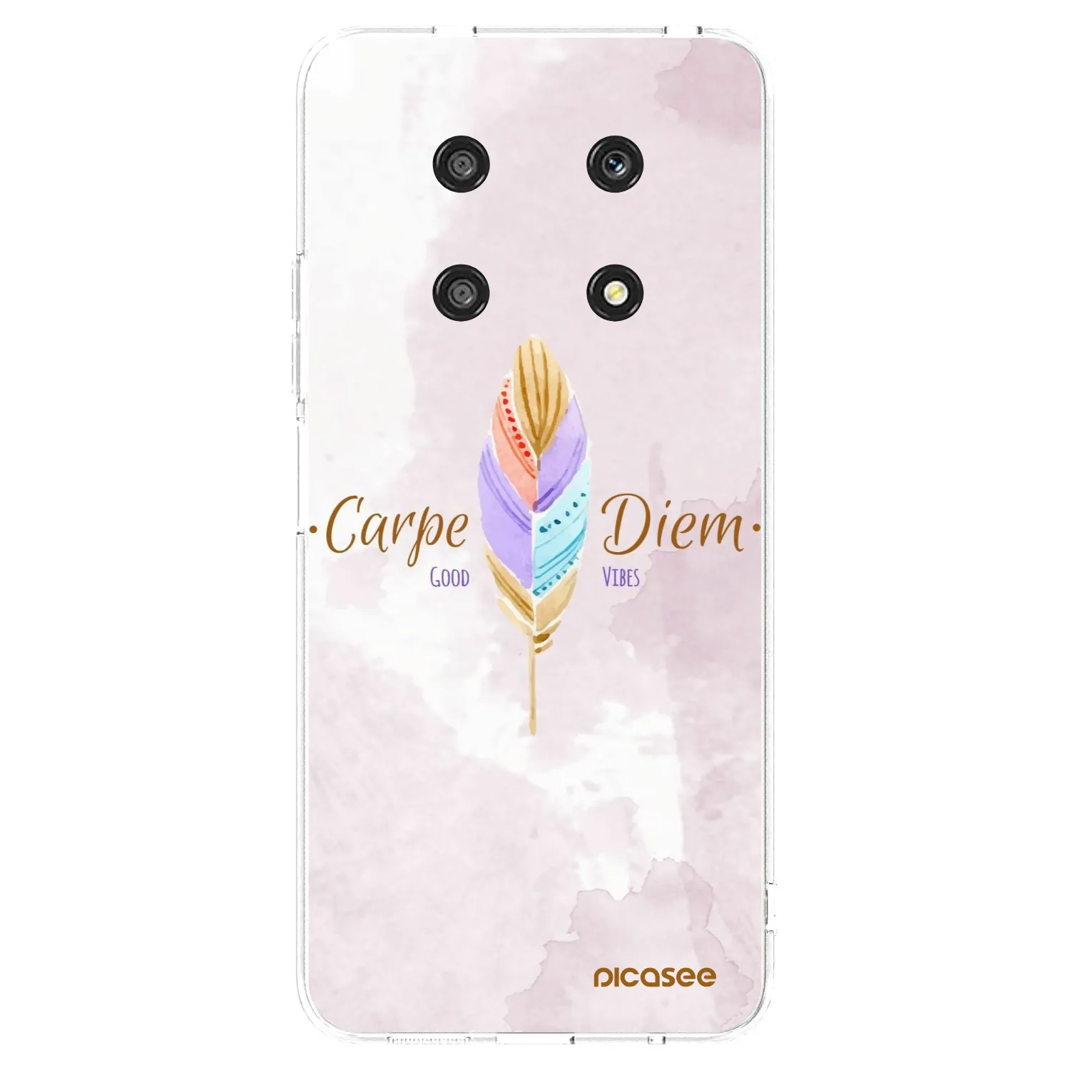 Picasee husă transparentă din silicon pentru Honor Magic4 Lite 5G - Carpe Diem