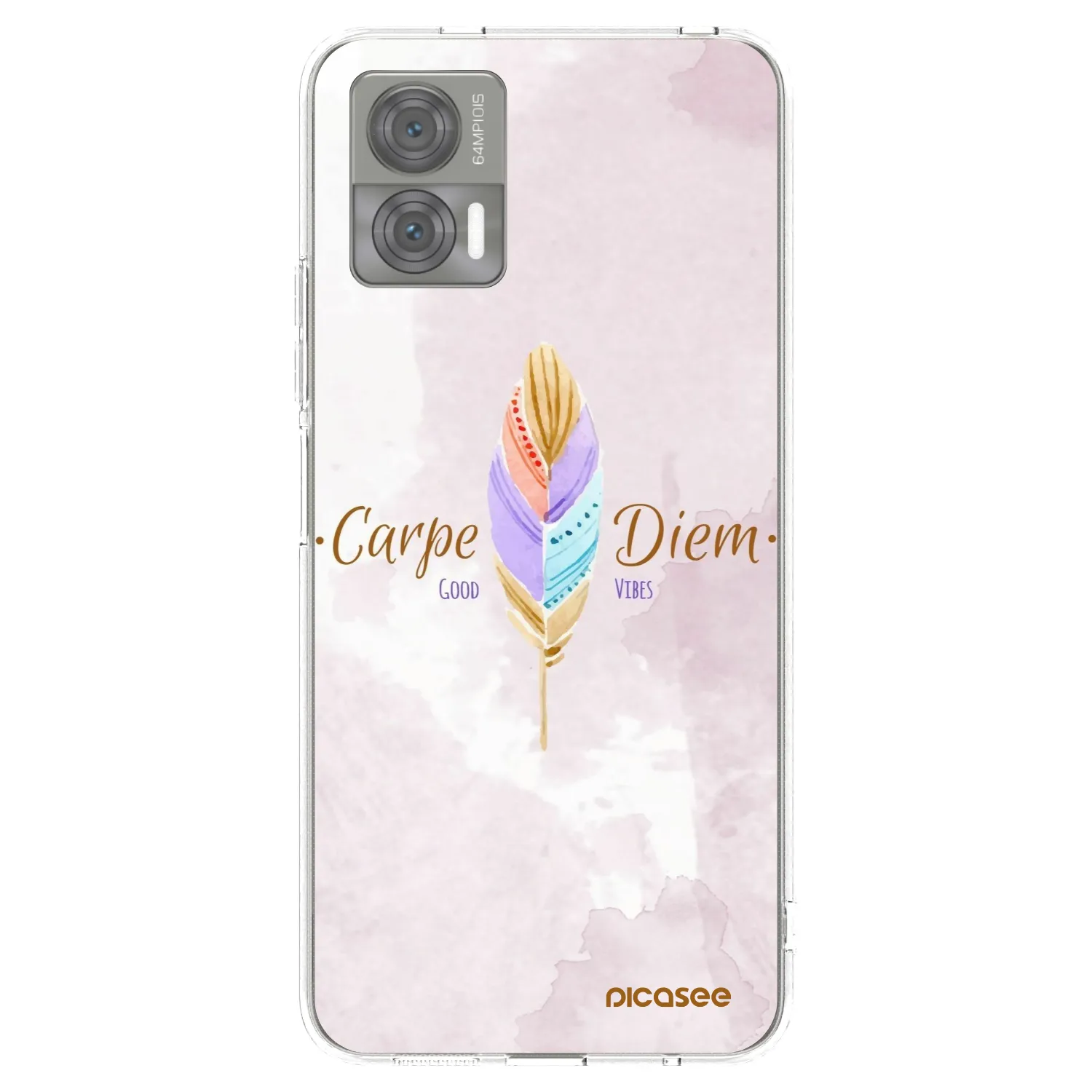Picasee husă transparentă din silicon pentru Motorola Edge 30 Neo - Carpe Diem