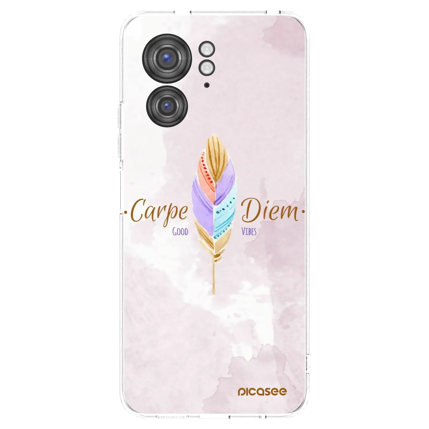 Picasee husă transparentă din silicon pentru Motorola Edge 40 - Carpe Diem