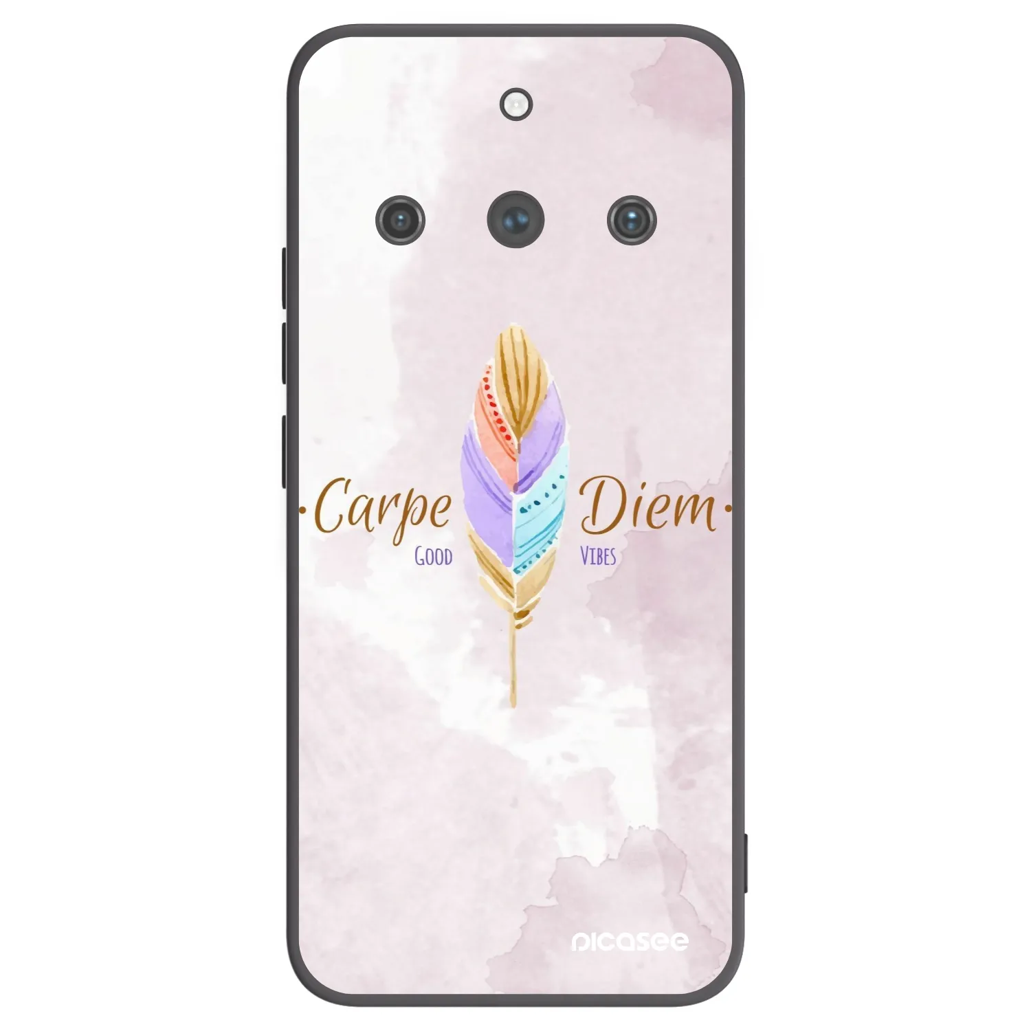 Picasee husă neagră din silicon pentru Realme 11 Pro+ - Carpe Diem
