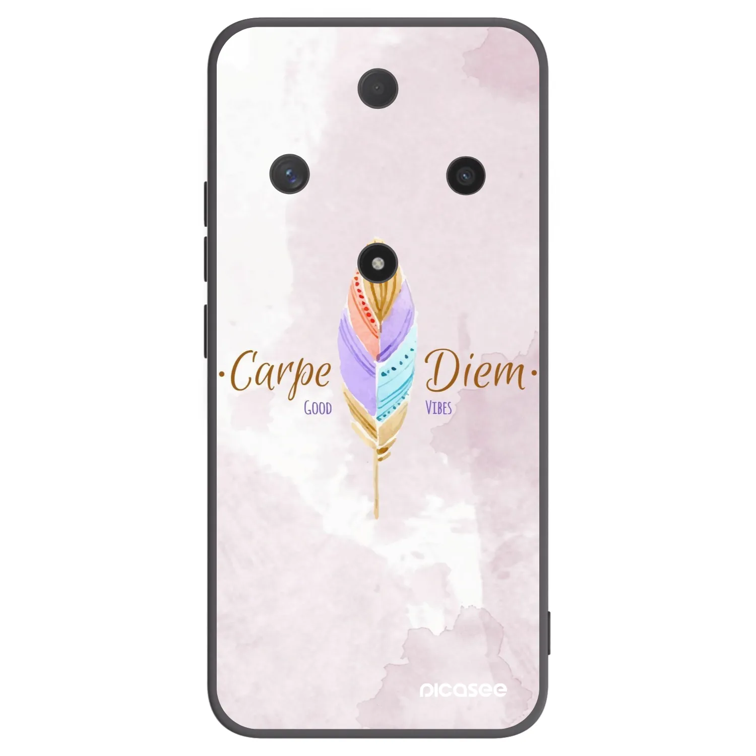 Picasee husă neagră din silicon pentru Honor Magic6 Lite 5G - Carpe Diem