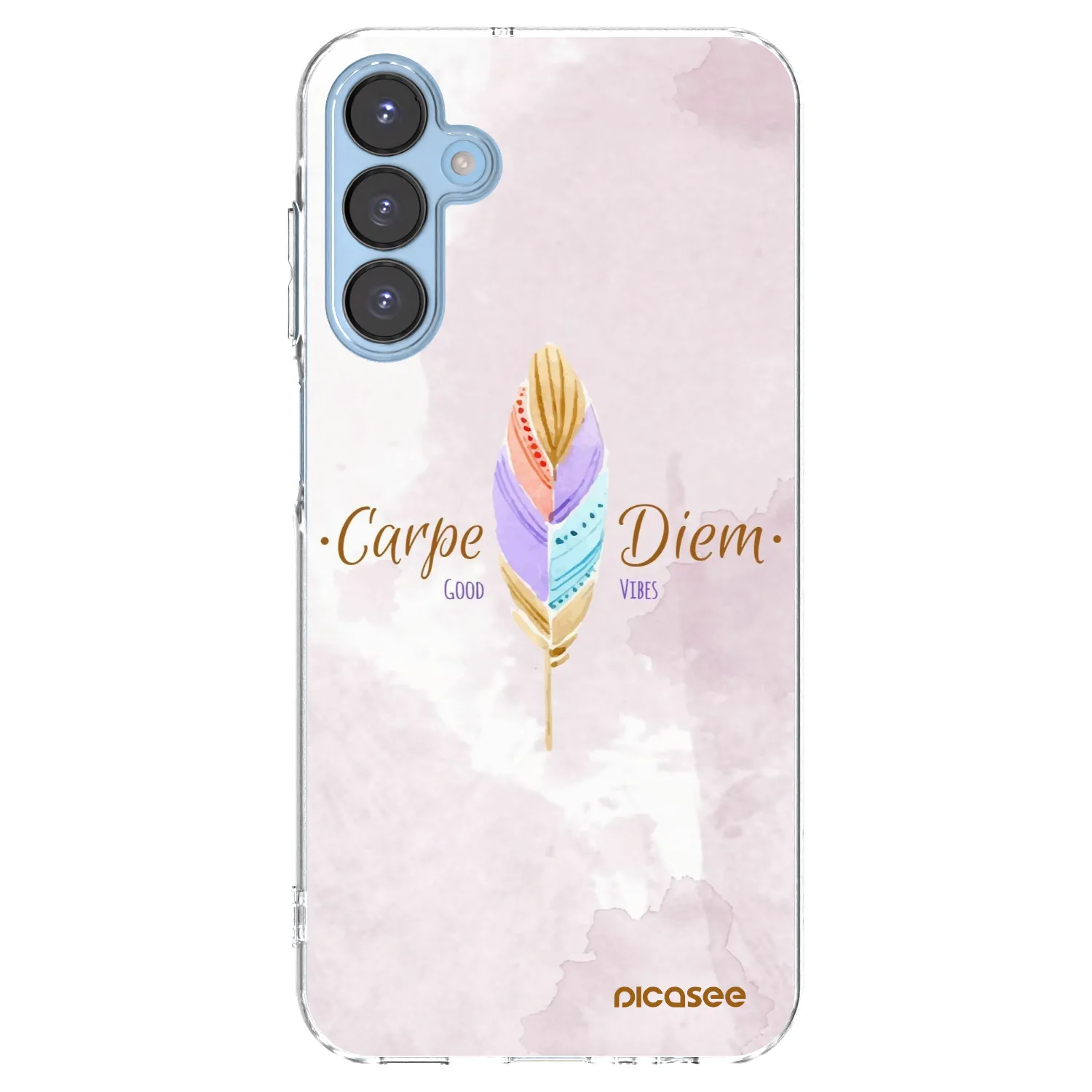 Picasee husă transparentă din silicon pentru Samsung Galaxy A15 A156B 5G - Carpe Diem