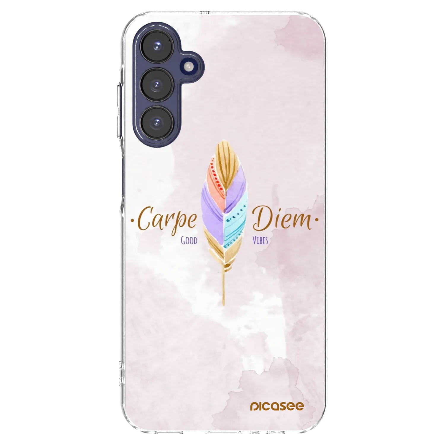 Picasee husă transparentă din silicon pentru Samsung Galaxy A15 A155F 4G - Carpe Diem