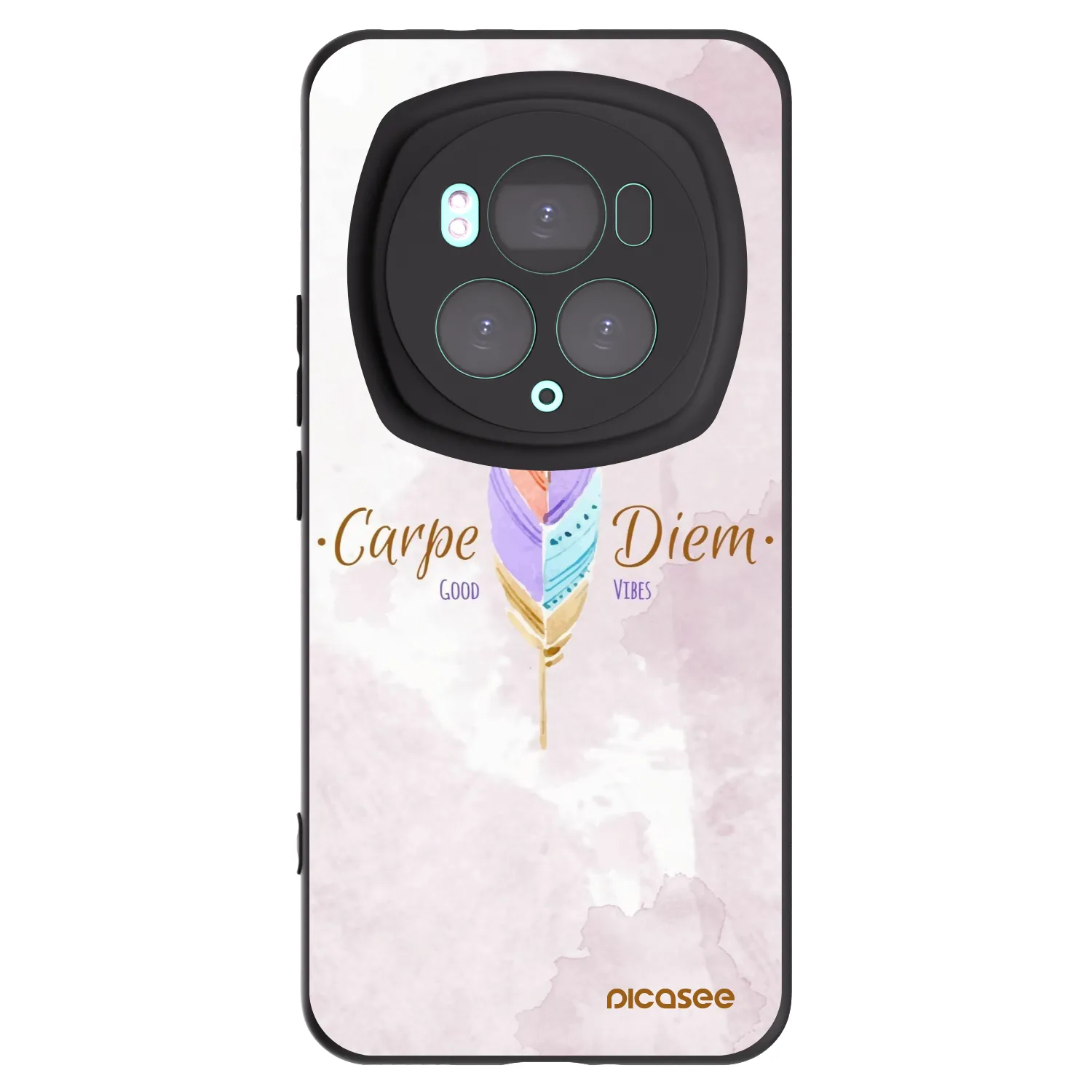 Picasee husă neagră din silicon pentru Honor Magic6 Pro - Carpe Diem