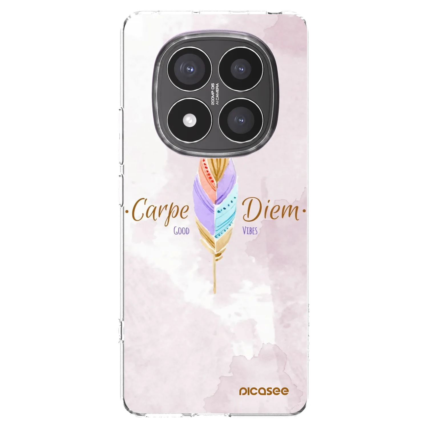 Picasee husă transparentă din silicon pentru Xiaomi Redmi Note 14 Pro+ 5G - Carpe Diem