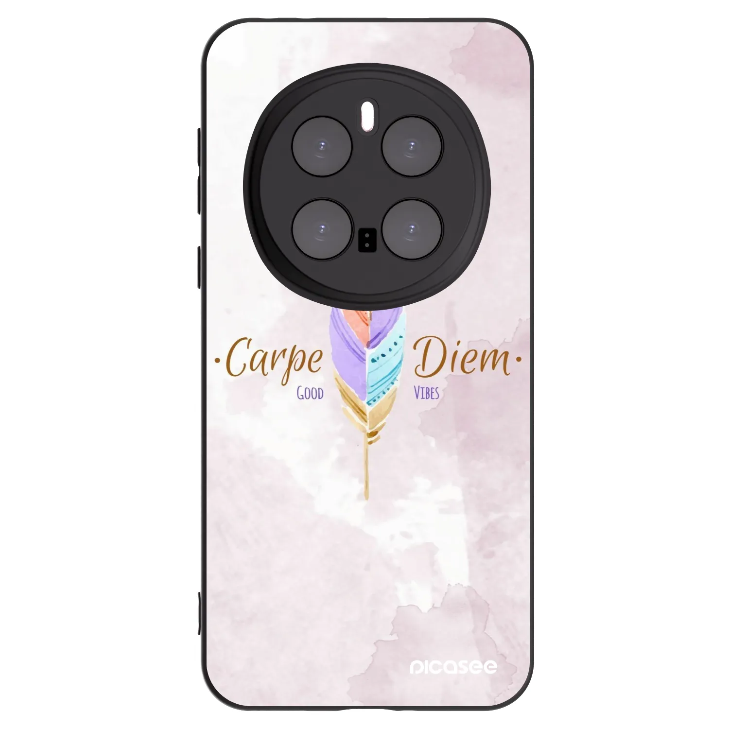 Picasee husă neagră din silicon pentru Honor Magic7 Pro 5G - Carpe Diem