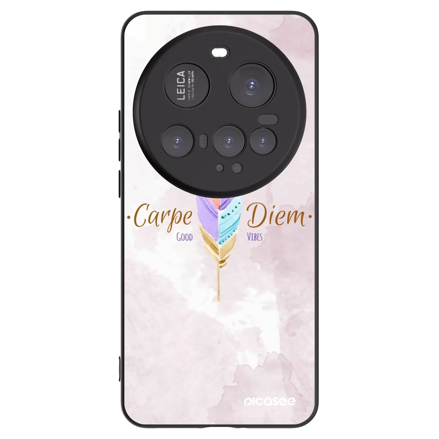 Picasee husă neagră din silicon pentru Xiaomi 15 Ultra - Carpe Diem