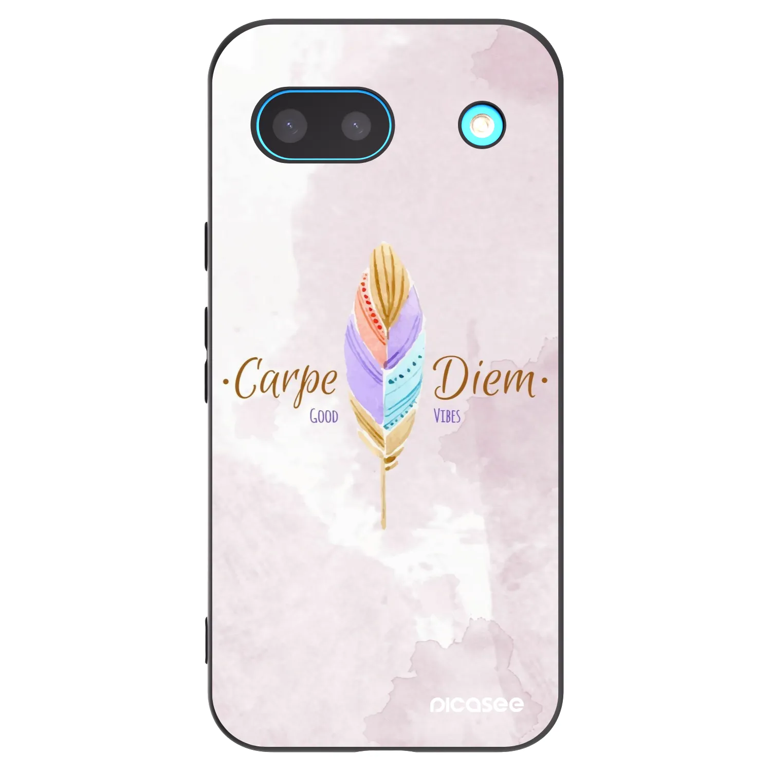 Picasee husă neagră din silicon pentru Google Pixel 8 - Carpe Diem
