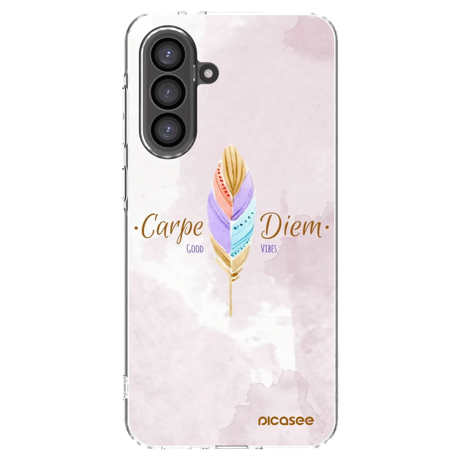 Picasee husă transparentă din silicon pentru Samsung Galaxy A56 5G A566B - Carpe Diem