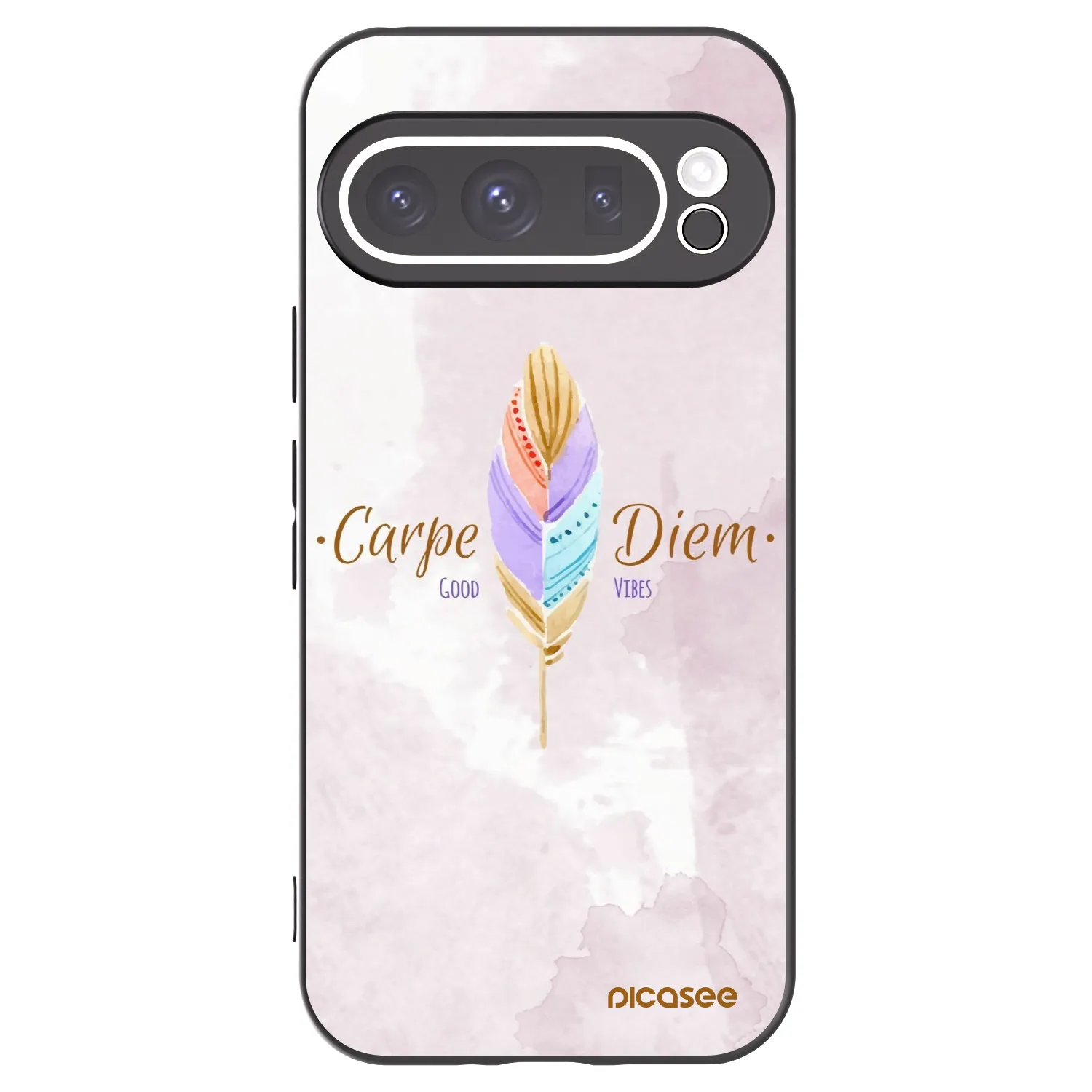 Picasee husă neagră din silicon pentru Google Pixel 9 Pro - Carpe Diem