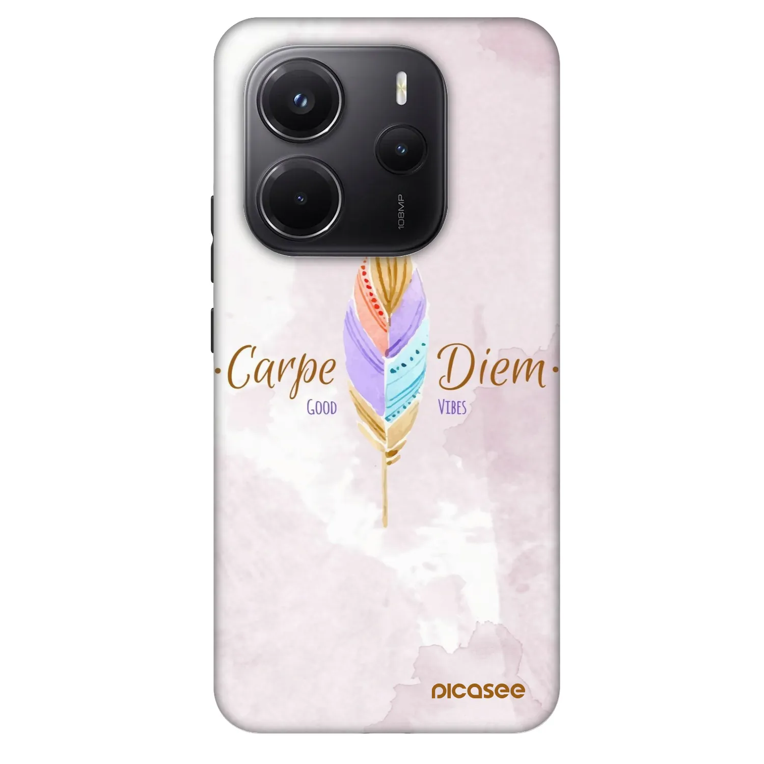 Picasee Fashion Case pentru Xiaomi Redmi Note 14 5G - Carpe Diem