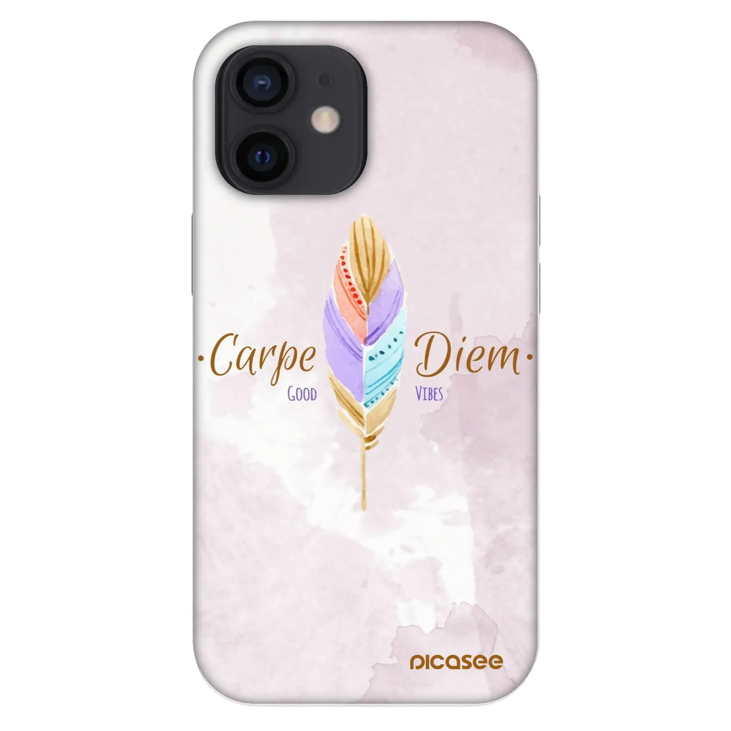 Picasee Fashion Case pentru Apple iPhone 12 mini - Carpe Diem