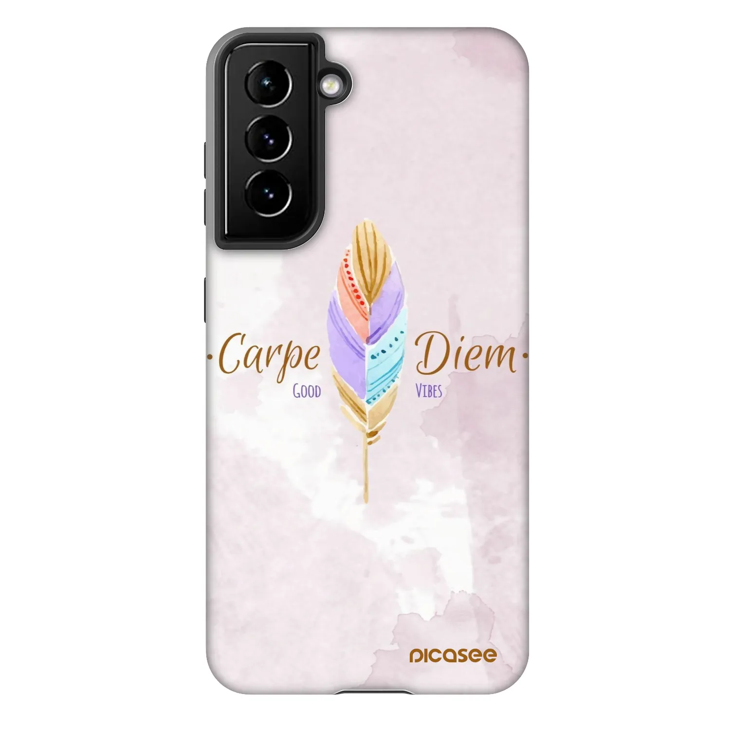 Picasee Fashion Case pentru Samsung Galaxy S21 5G G991B - Carpe Diem