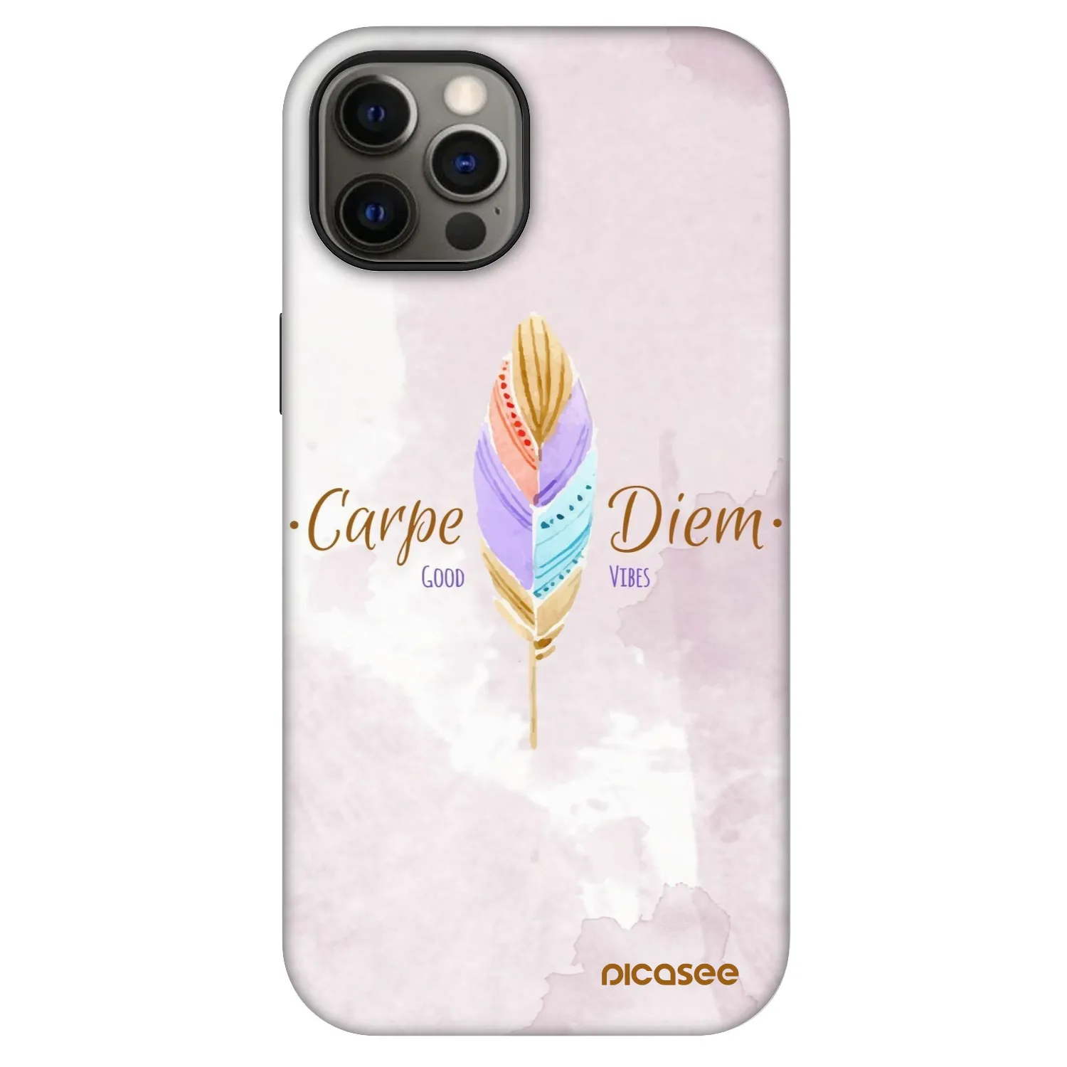 Picasee Fashion Case MagSafe pentru Apple iPhone 12 - Carpe Diem
