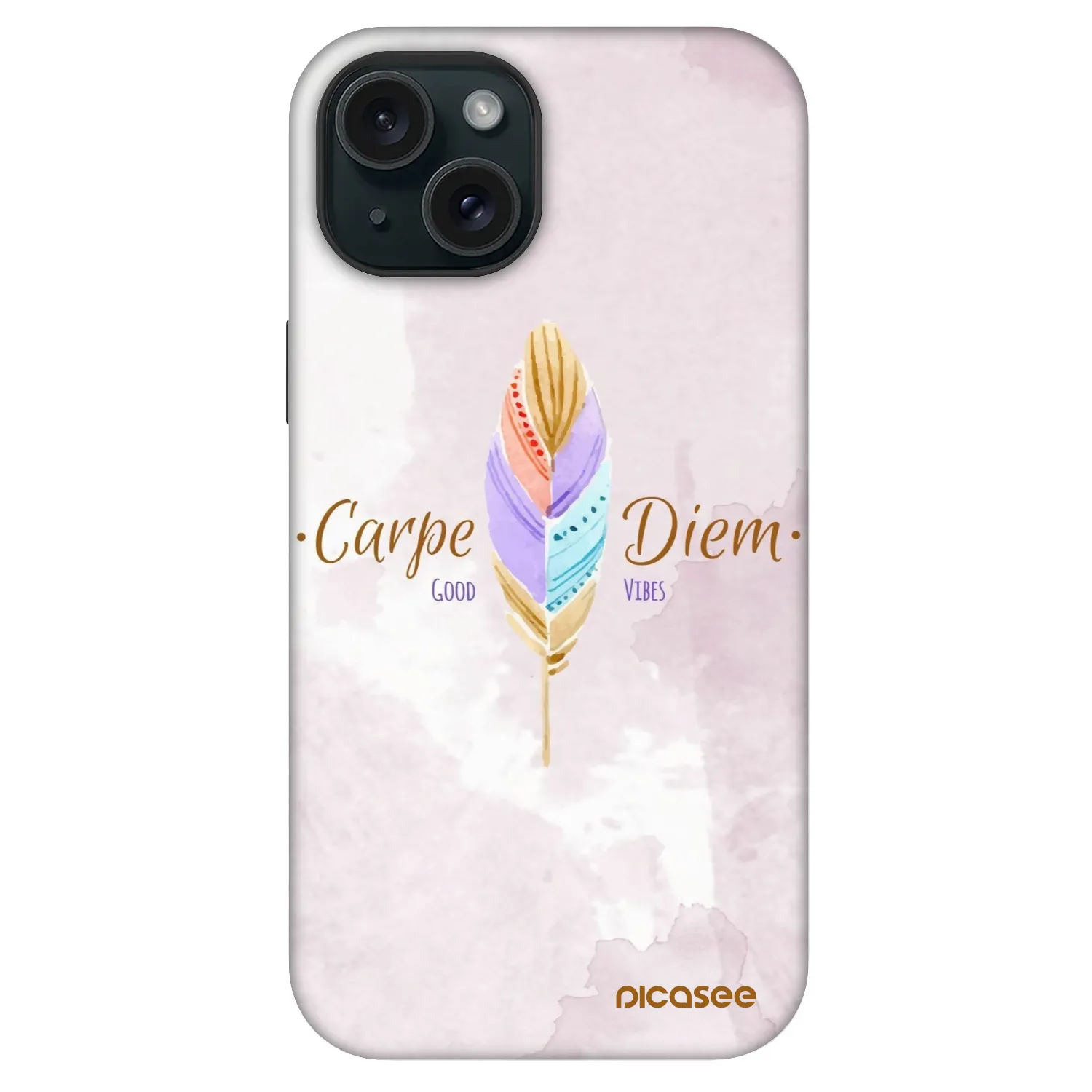 Picasee Fashion Case MagSafe pentru Apple iPhone 15 - Carpe Diem