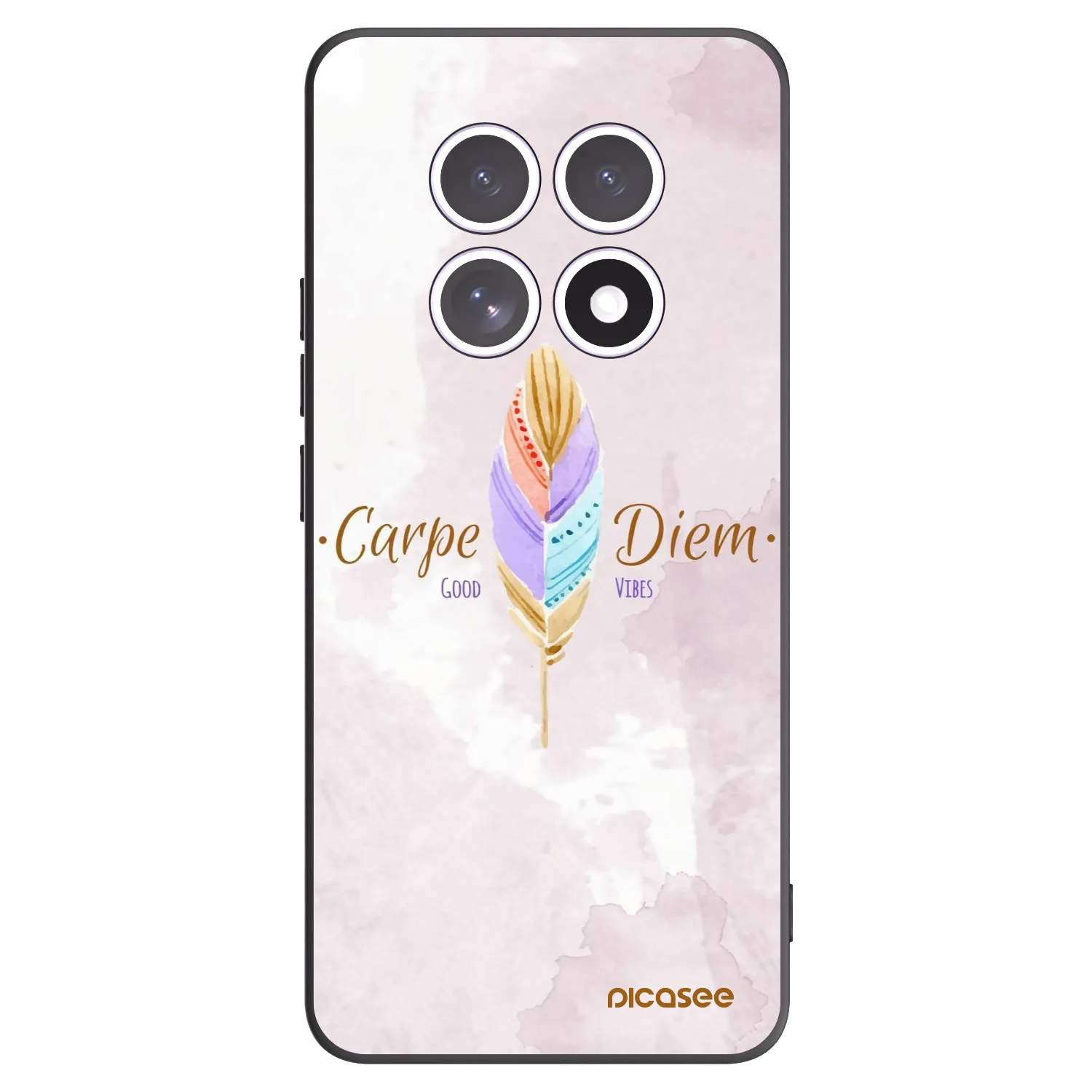 Picasee husă neagră din silicon pentru Xiaomi Redmi Note 15 - Carpe Diem