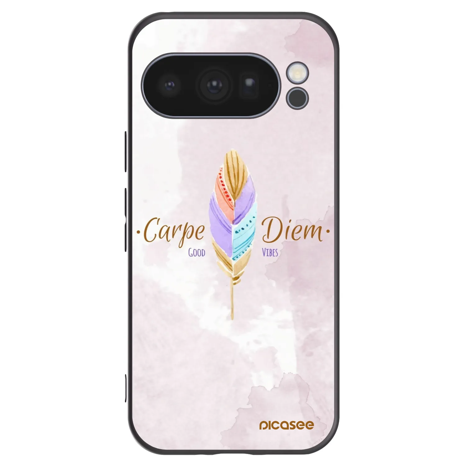 Picasee husă neagră din silicon pentru Google Pixel 10 Pro - Carpe Diem