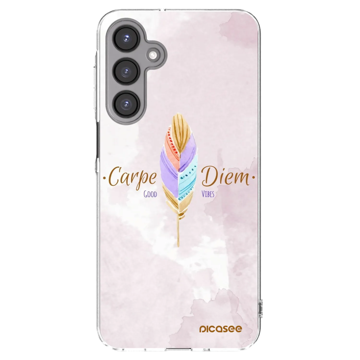 Picasee husă transparentă din silicon pentru Samsung Galaxy A16 4G - Carpe Diem