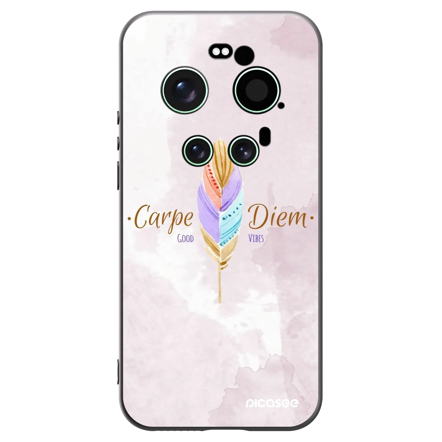 Picasee husă neagră din silicon pentru Xiaomi 17 Ultra - Carpe Diem