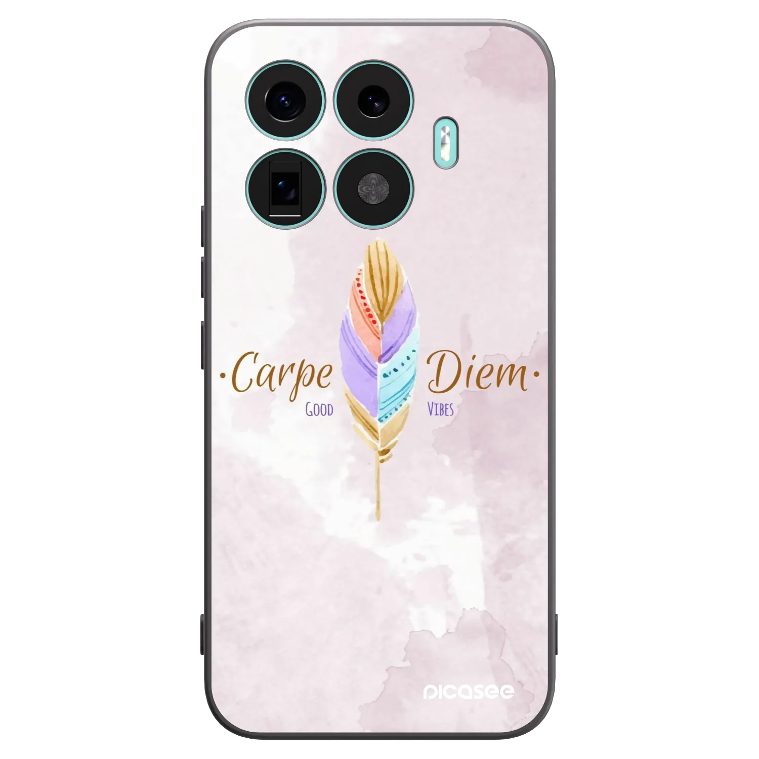 Picasee husă neagră din silicon pentru Xiaomi 17T Pro - Carpe Diem
