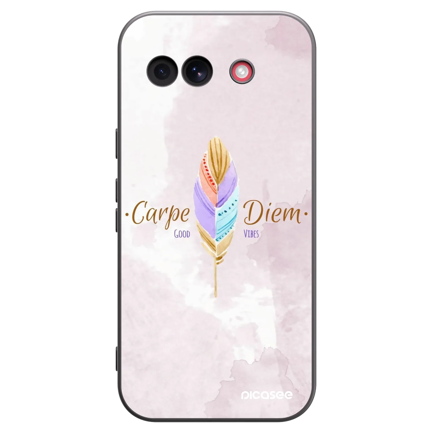 Picasee husă neagră din silicon pentru Google Pixel 10a - Carpe Diem