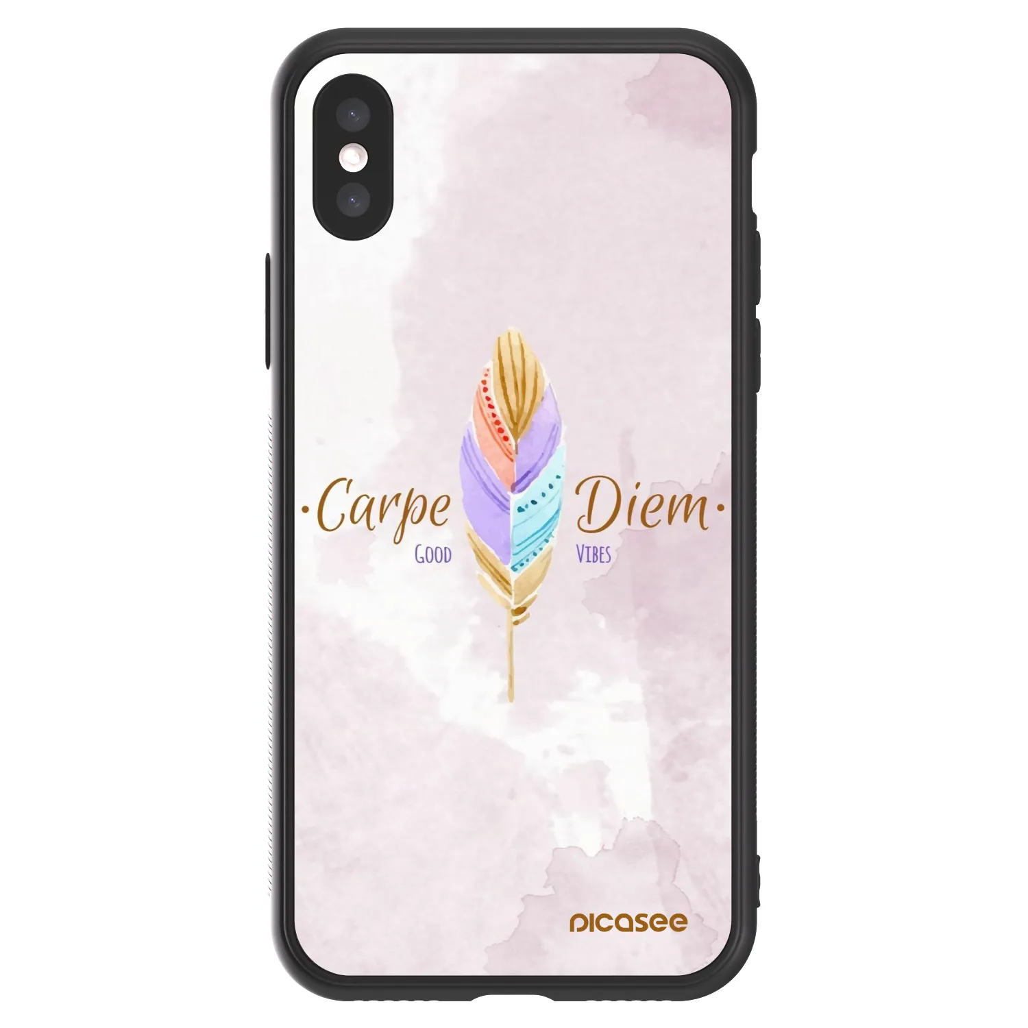 Picasee ULTIMATE CASE pentru Apple iPhone X/XS - Carpe Diem