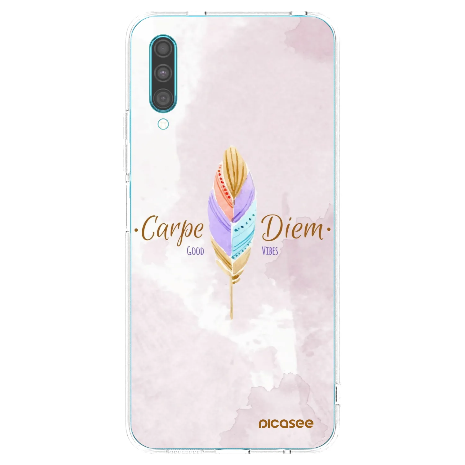 Picasee husă transparentă din silicon pentru Samsung Galaxy A30s A307F - Carpe Diem