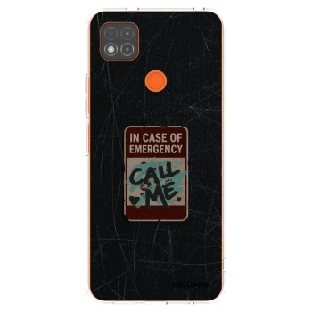Picasee husă transparentă din silicon pentru Xiaomi Redmi 9C - EMERGENCY