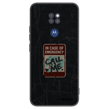 Husă pentru Motorola Moto G9 Play - EMERGENCY