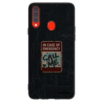 Husă pentru Samsung Galaxy A20s - EMERGENCY