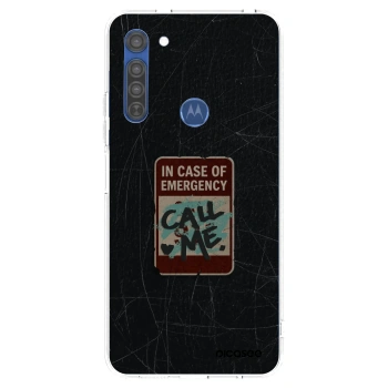 Husă pentru Motorola Moto G8 - EMERGENCY
